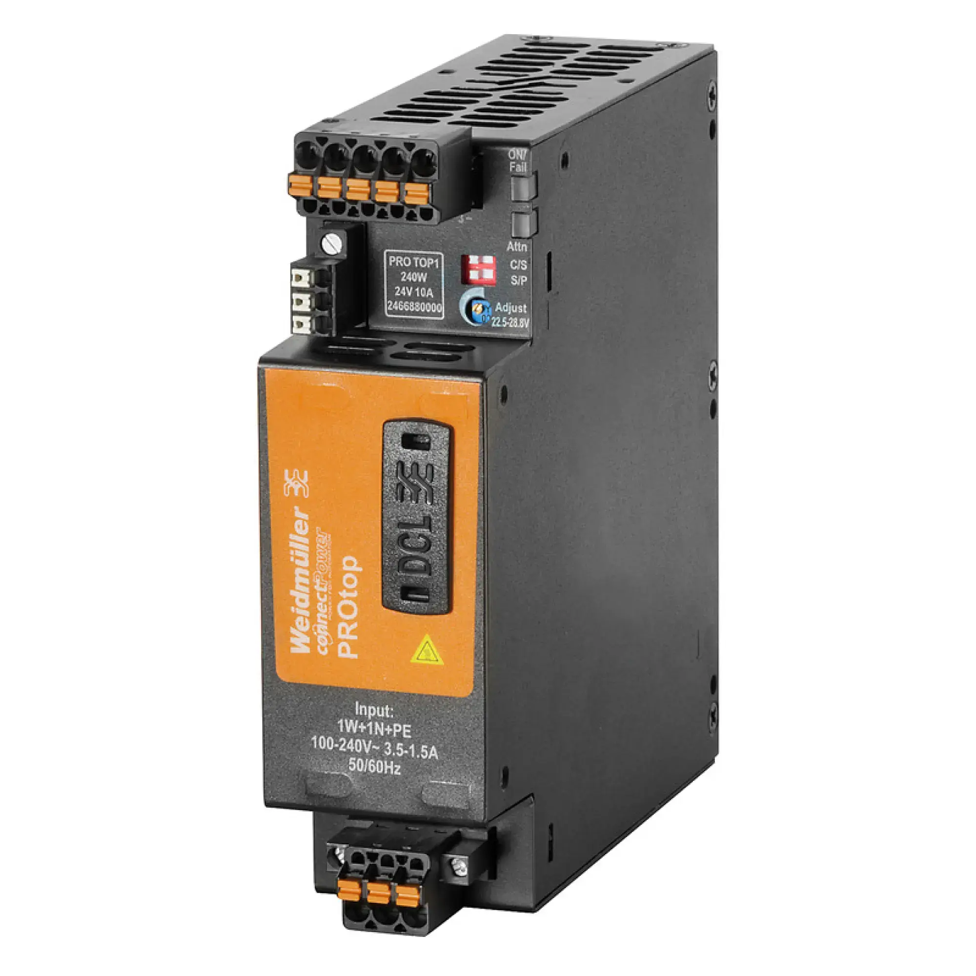 Weidmüller 2466880000 Power supply, 240 W, 10 A @ 60 °C (img_001)