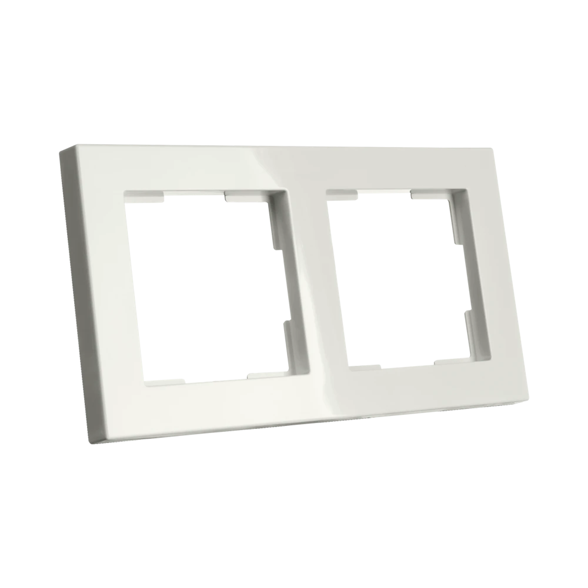 ION INDUSTRIES 80.300.214 2-gang cover frame V1 Alpine White (img_003)