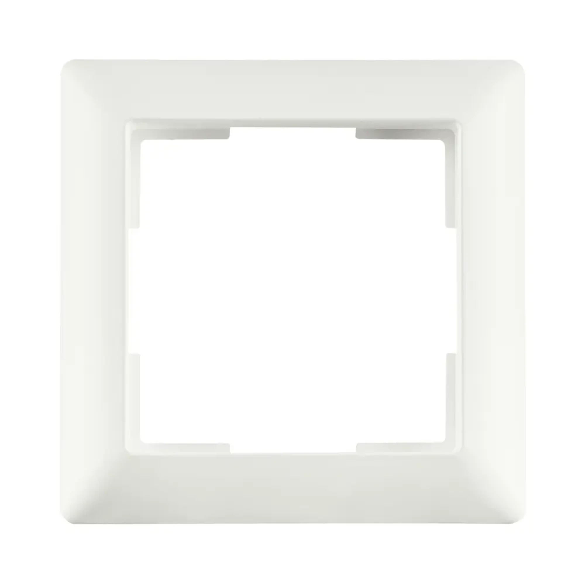 ION INDUSTRIES 80.301.115 1-gang cover frame J1 Matt Alpine White (img_001)