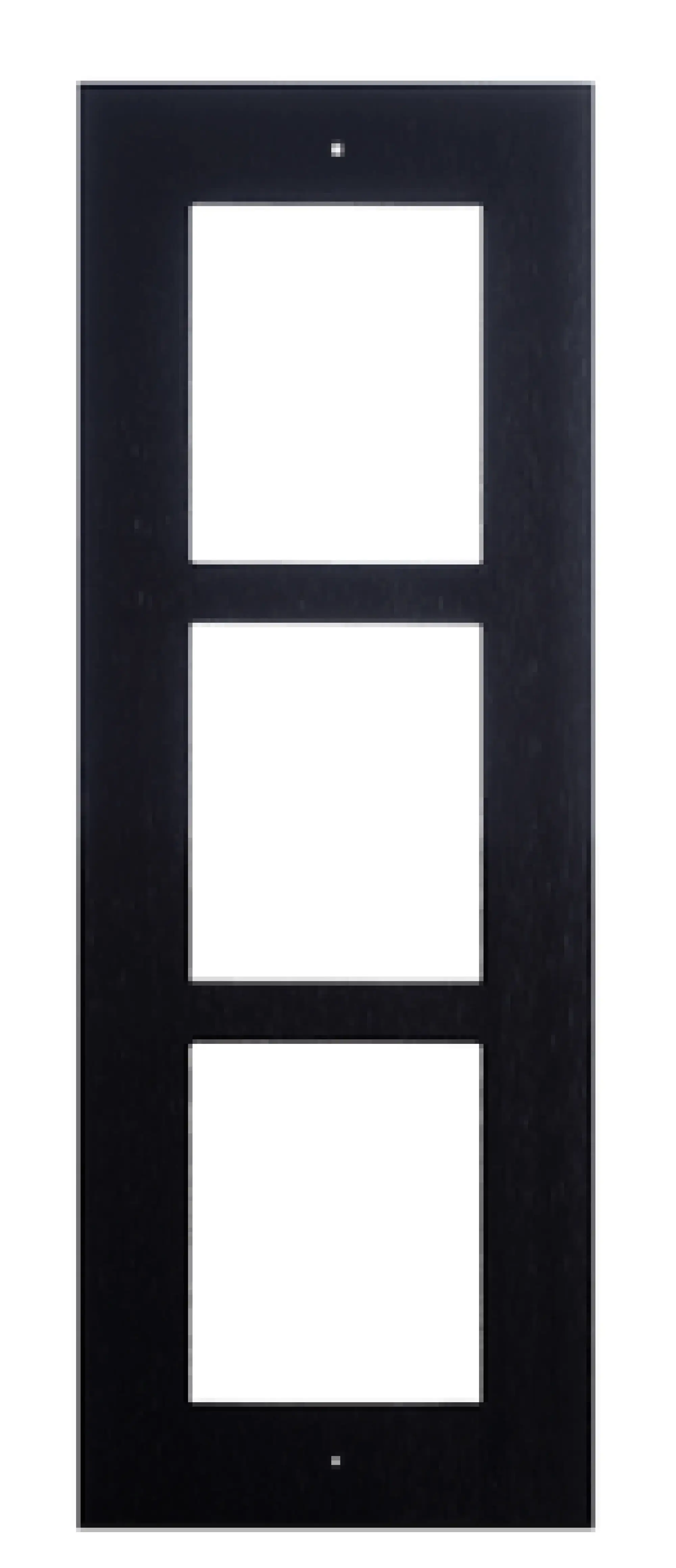 2N 9155013B EntryCom IP Verso Front Panel for Flush-Mounted Frame (3 Modules) black (img_001)
