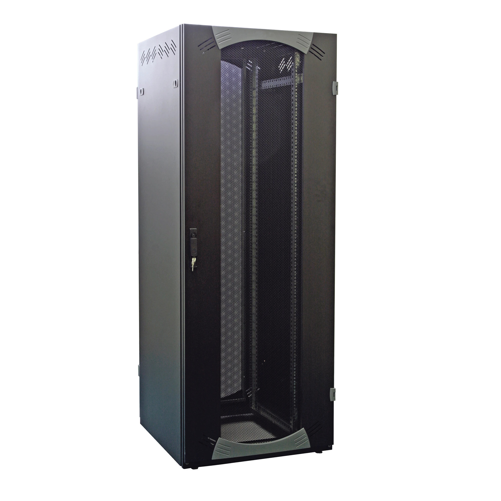 Schneider Electric NSYVDS42U810N Actassi VDS, server cabinet 42U, width 800 mm depth 1000 mm, fixed frame 19" Perf. door R9011 (img_001)