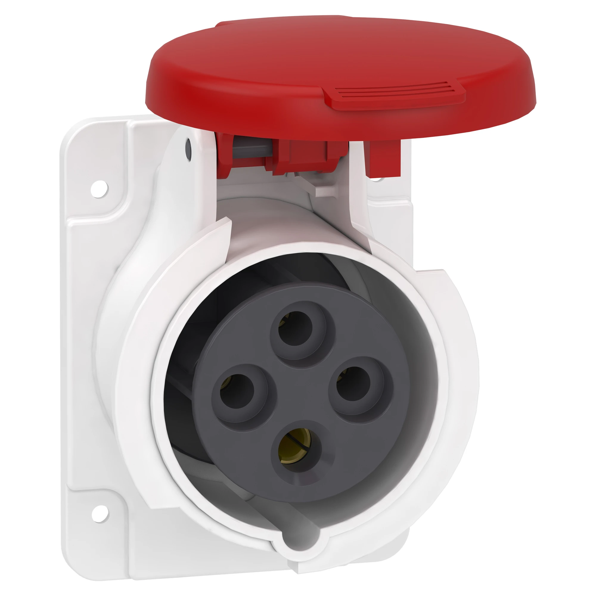 Schneider Electric PKF16G434 CEE Surface Mounted Socket, Screw Terminals, 16A, 3p+E, 380-415 V AC (img_001)