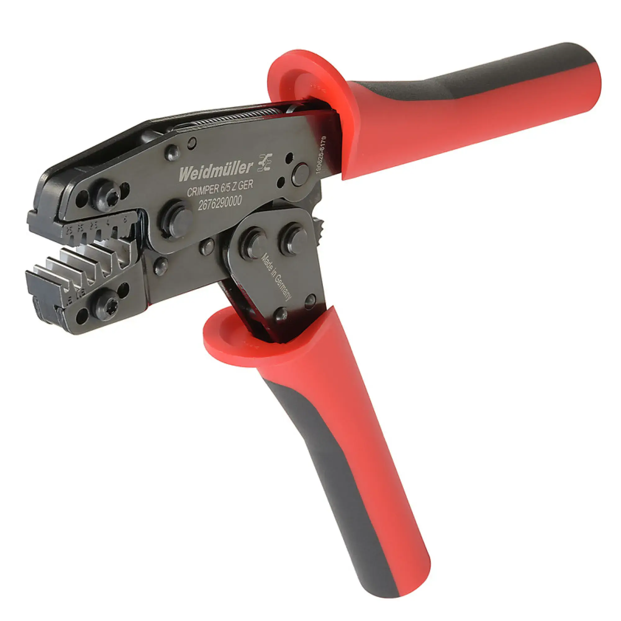 Weidmüller 2676290000 Crimping tool, Wire-end ferrules with/without plastic collars, 0.25 mm², 6 mm², Trapezoidal indentation crimp (img_001)