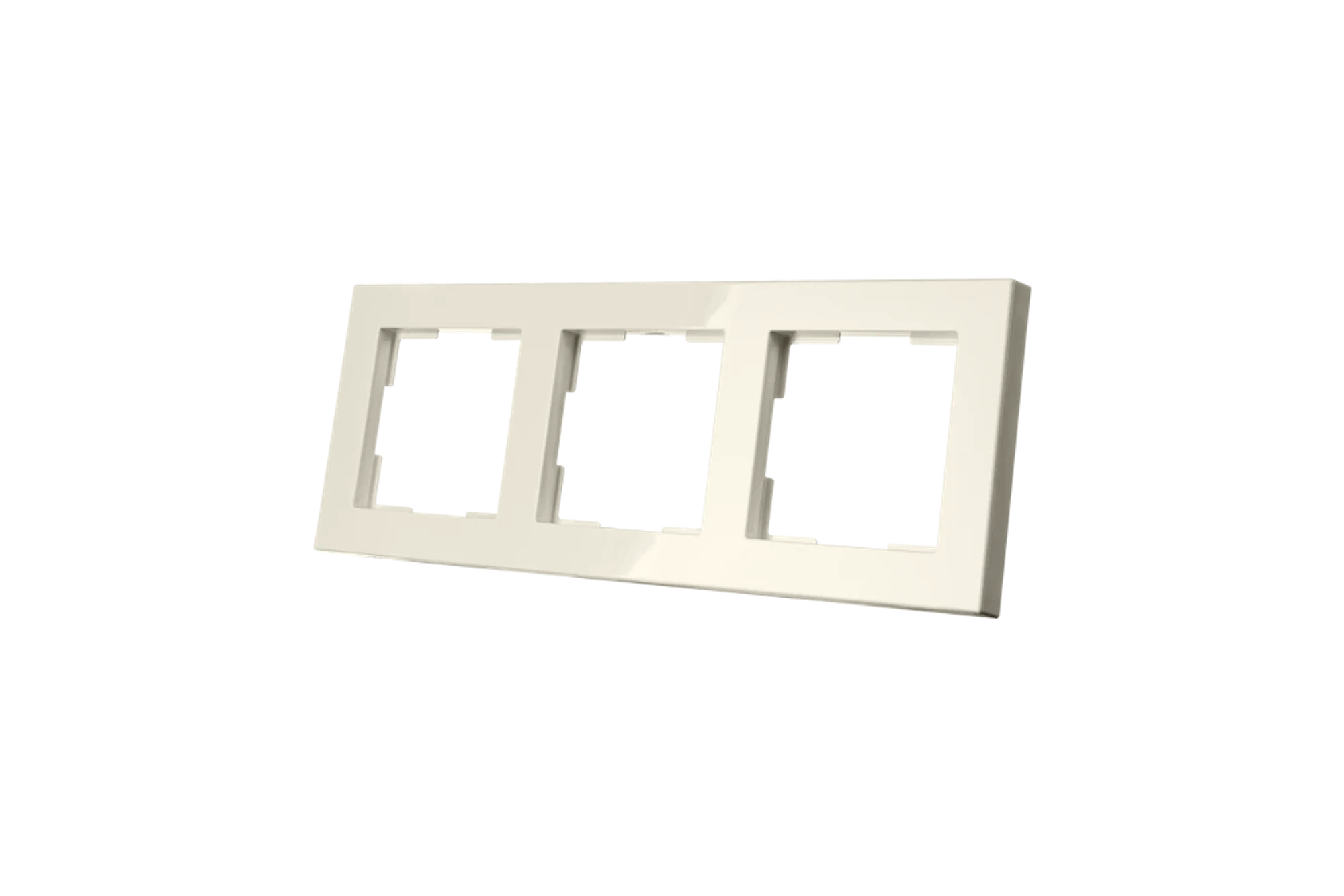 ION INDUSTRIES 80.300.314 3-gang cover frame V1 Alpine White (img_002)