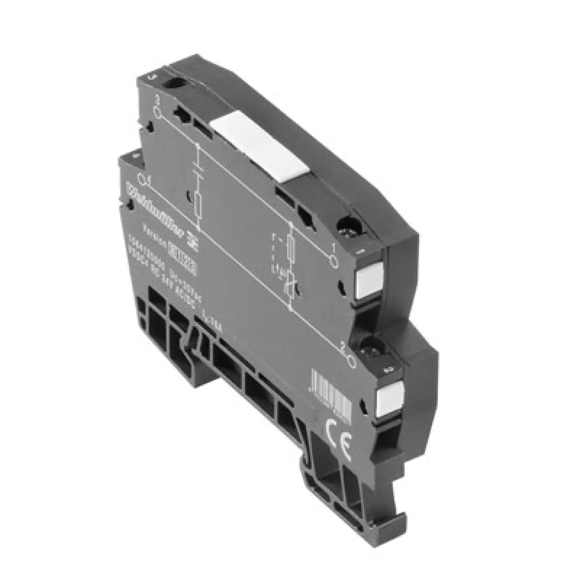 Weidmüller 1064120000 Surge voltage arrester (data networks/MCR-technology), Surge protection for measurement and control, binary, Number of signals: 1, AC/DC, 24 V, 34 V, (img_001)