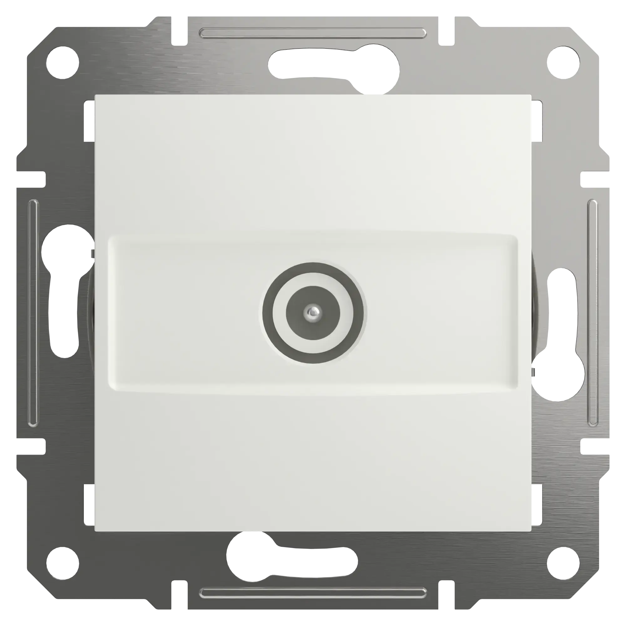 Schneider Electric EPH3270321D TV Pass-Through Socket 8dB flush-mounted, white, Asfora (img_001)