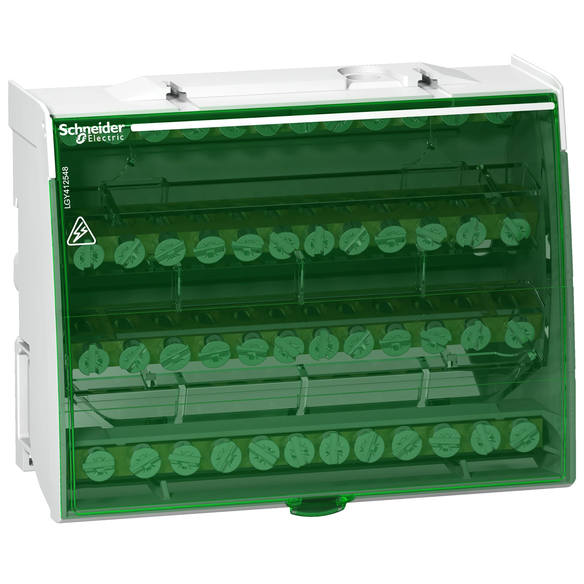 Schneider Electric LGY412548 Terminal block Linergy 125A, 4-pole, 4 x 12 pcs screw connections (img_001)