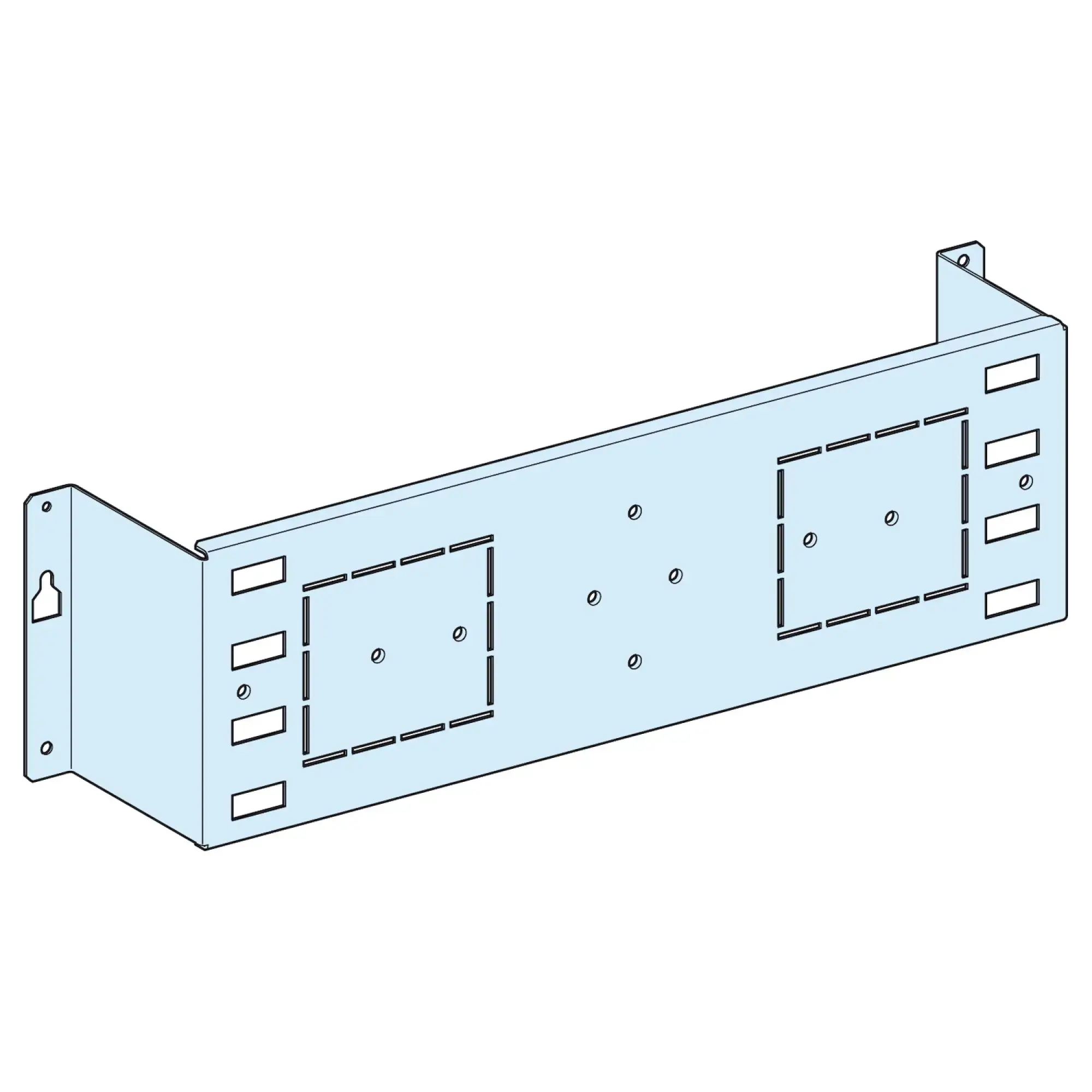 Schneider Electric LVS03121 PrismaSeT-G, Mounting Plate, FuPacT ISFT160, horizontal, Width=600mm, Height=3 Modules (img_002) Schneider Electric LVS03121 PrismaSeT-G, Mounting Plate, FuPacT ISFT160, horizontal, Width=600mm, Height=3 Modules (img_002)