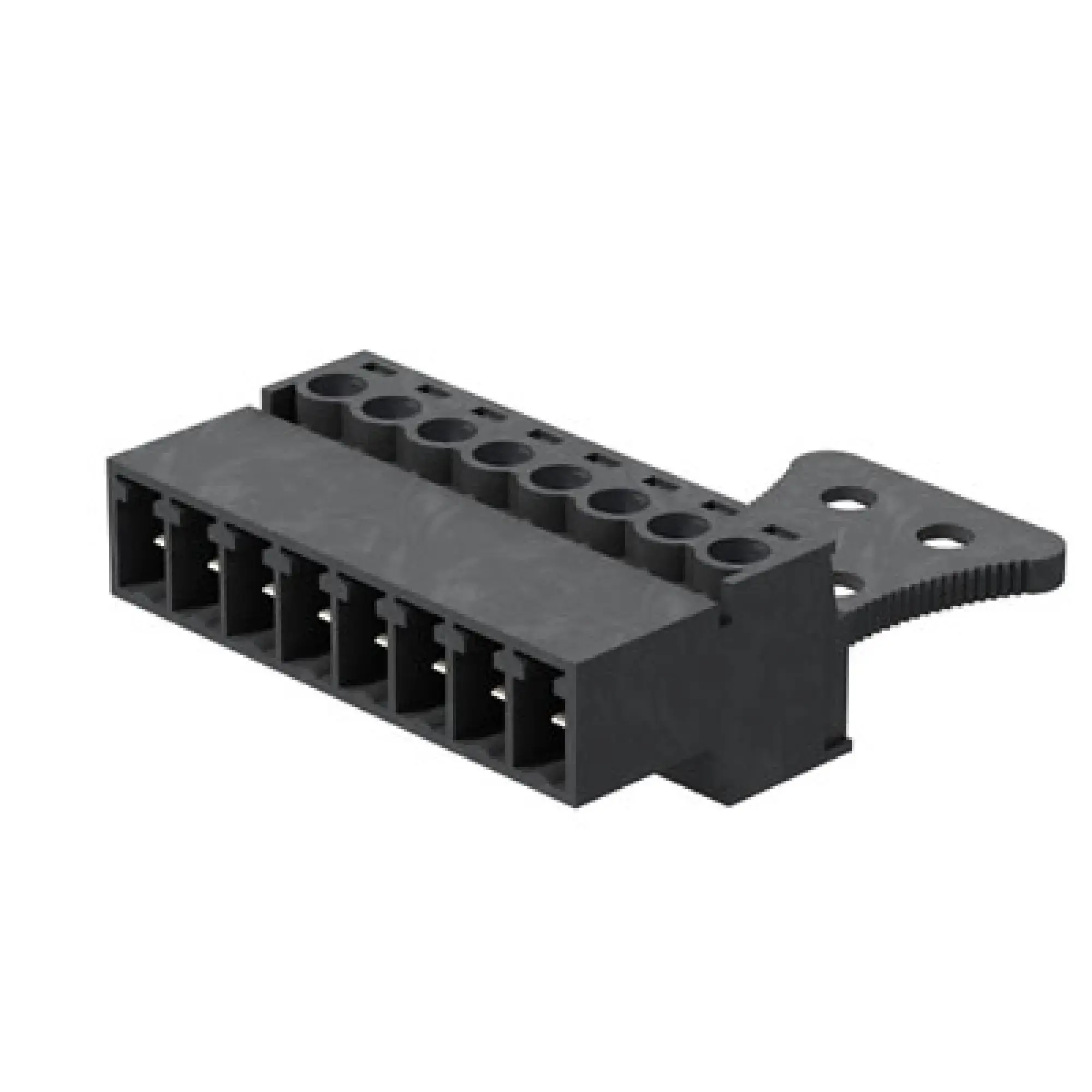 Weidmüller 1071740000 PCB connector (wire connection), 160 V, 17.5 A, Pitch in mm: 3.81, 1.5 mm², Number of poles: 8, Clamping yoke connection, Box (img_001)