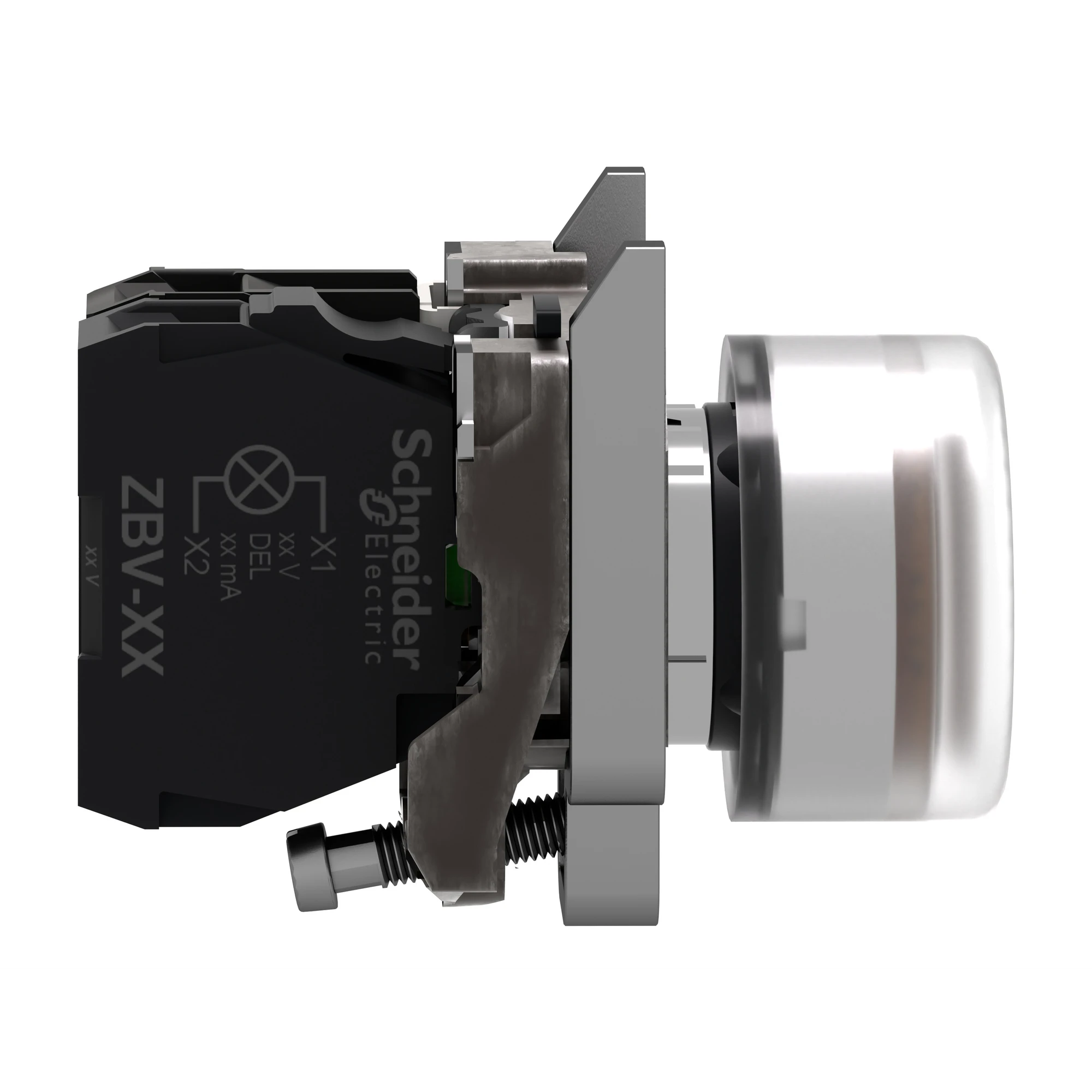 Schneider Electric XB4BP583B5EX Illuminated pushbutton, Harmony XB4, metal, 22mm, yellow, unlabelled, momentary, with protective cover, 1S, 24V ACDC, ATEX (img_006) Schneider Electric XB4BP583B5EX Illuminated pushbutton, Harmony XB4, metal, 22mm, yellow, unlabelled, momentary, with protective cover, 1S, 24V ACDC, ATEX (img_006)