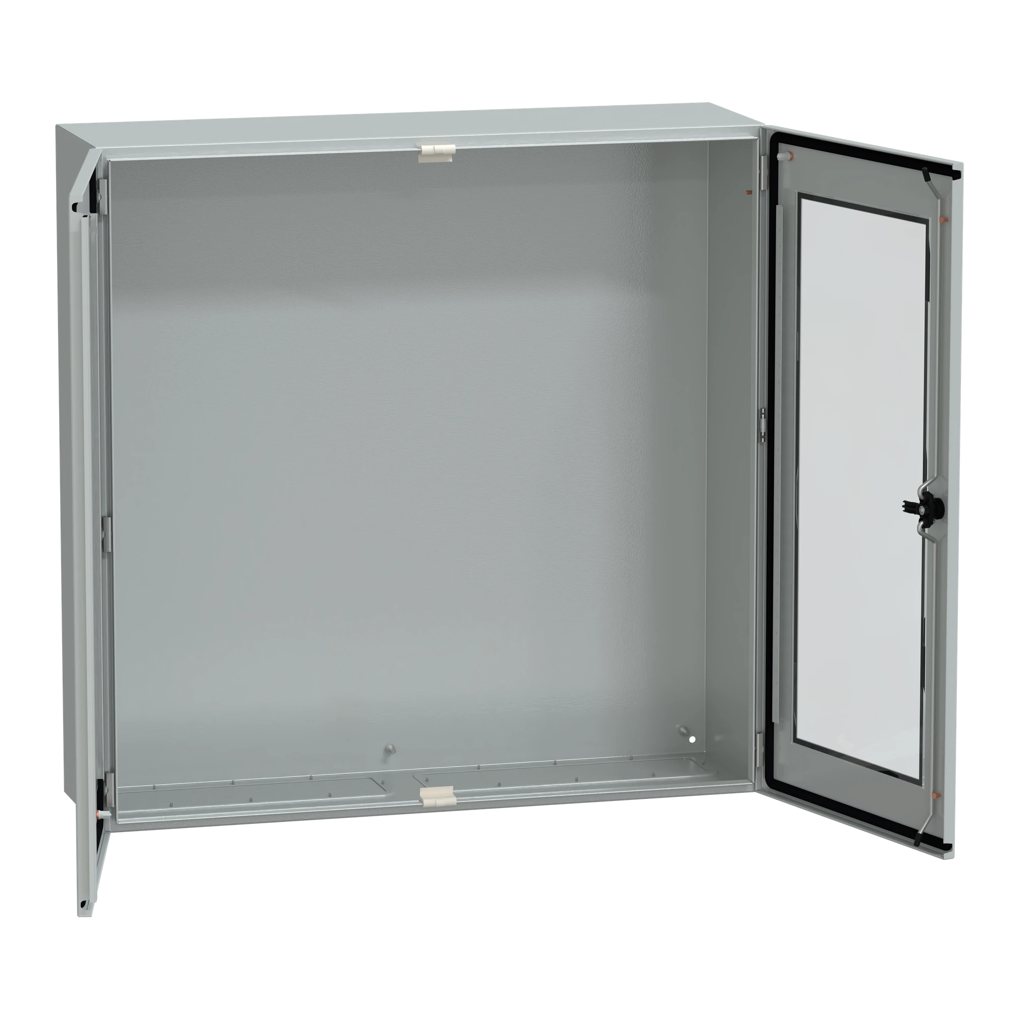 Schneider Electric NSYS3D101030DT Spacial S3D db tspt Door w/o Mounting Plate H1000xW1000xD300 IP55 IK08 RAL7035. (img_002)