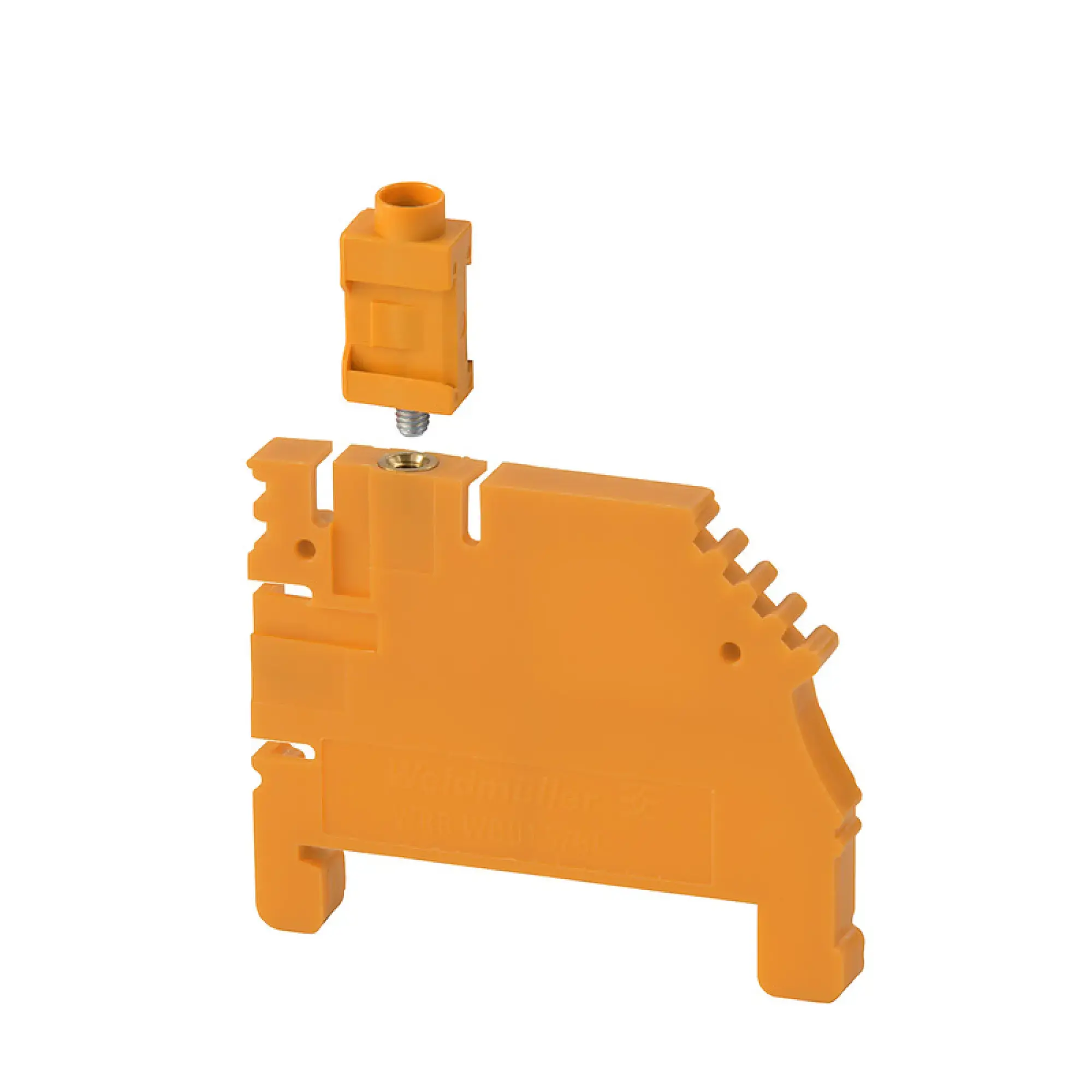 Weidmüller 1068160000 Partition plate (terminal), orange, Height: 45.4 mm, Width: 5 mm, V-2, PA 66 (img_001)