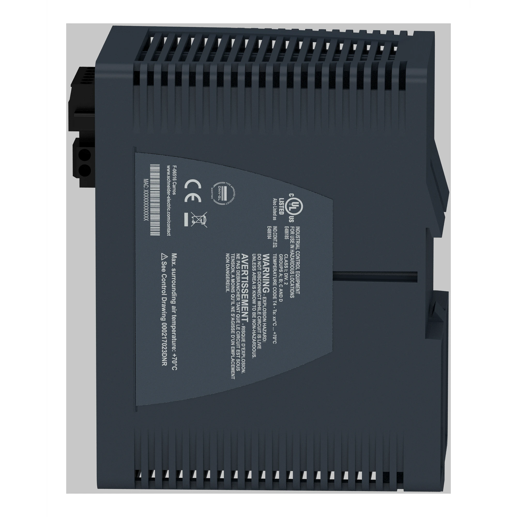 Schneider Electric MCSESM103F2CS1 Modicon Extended Managed Switch, 8 Copper Ports (8TX 10/100 Mbps) + 2 Singlemode Fiber Ports (2FX-SM 100 Mbps) (img_006) Schneider Electric MCSESM103F2CS1 Modicon Extended Managed Switch, 8 Copper Ports (8TX 10/100 Mbps) + 2 Singlemode Fiber Ports (2FX-SM 100 Mbps) (img_006)