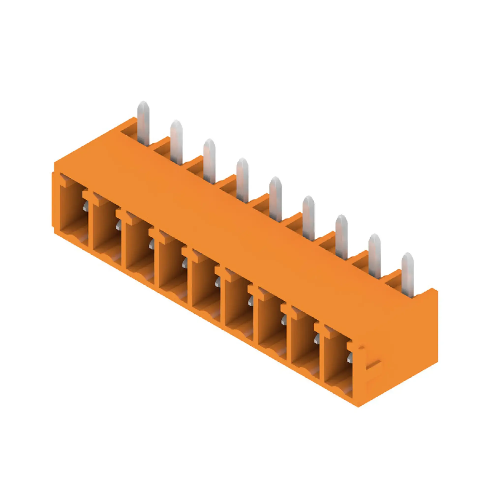 Weidmüller 1037570000 PCB connector (board connection), 160 V, 17.5 A, Pitch in mm: 3.81, Number of poles: 9, THT solder connection, Box (img_001) Weidmüller 1037570000 PCB connector (board connection), 160 V, 17.5 A, Pitch in mm: 3.81, Number of poles: 9, THT solder connection, Box (img_001)