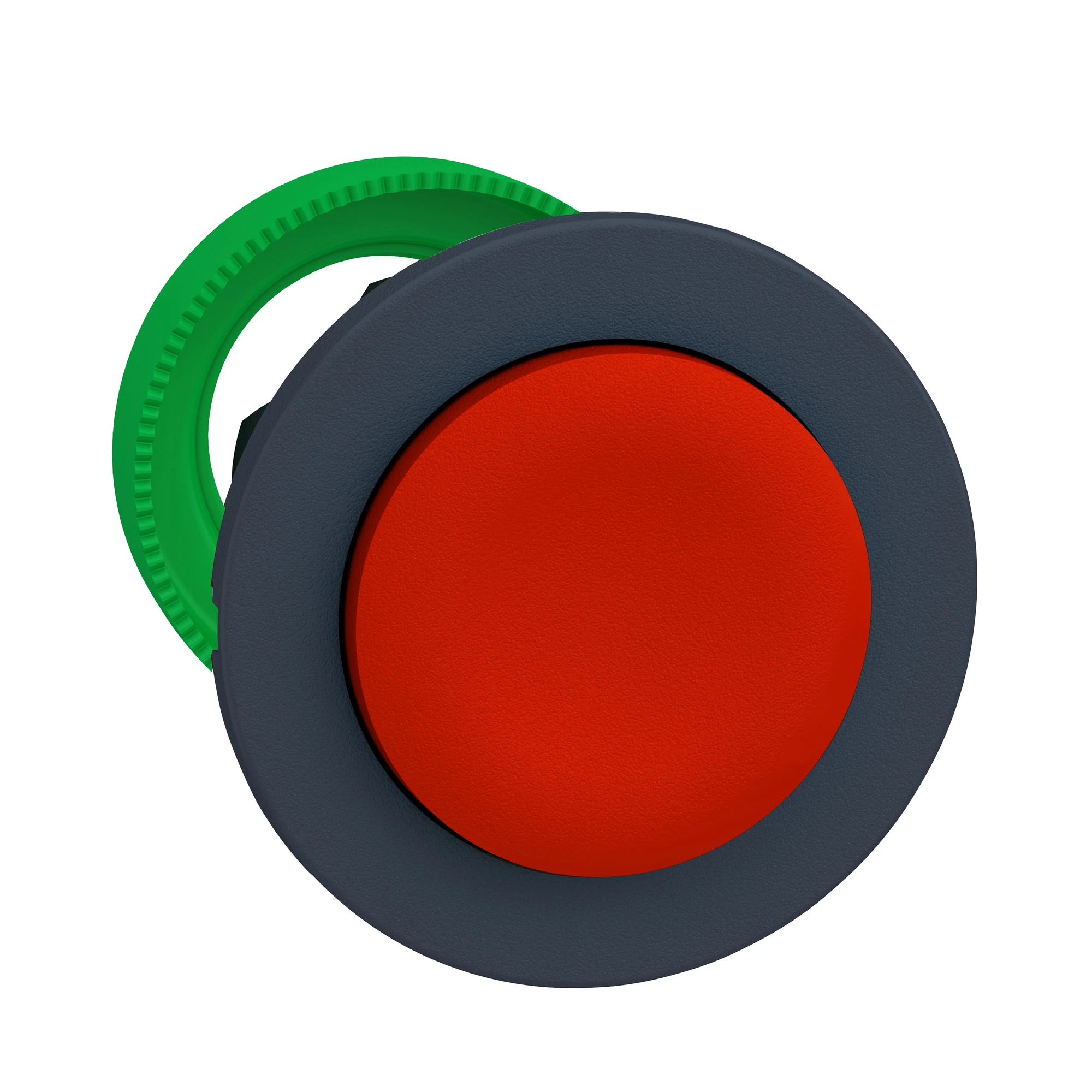 Schneider Electric ZB5FL4 Pushbutton, Front Element, Harmony XB5F, Plastic, 30mm, Red, Projecting, Unlabelled, Momentary (img_001)
