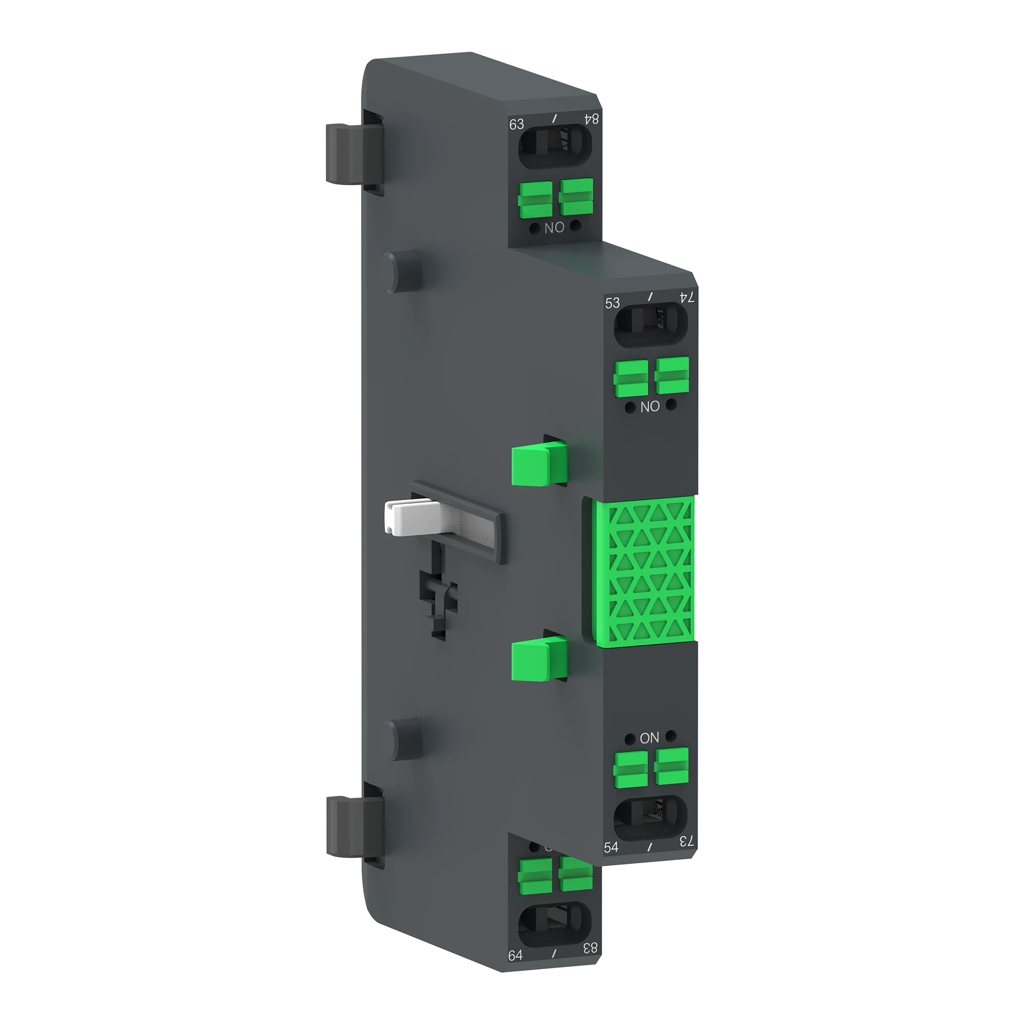 Schneider Electric LAG8N203 Auxiliary contact block 2nd row - TeSys Giga contactor LC1G, 2S, push-in terminals (img_001)