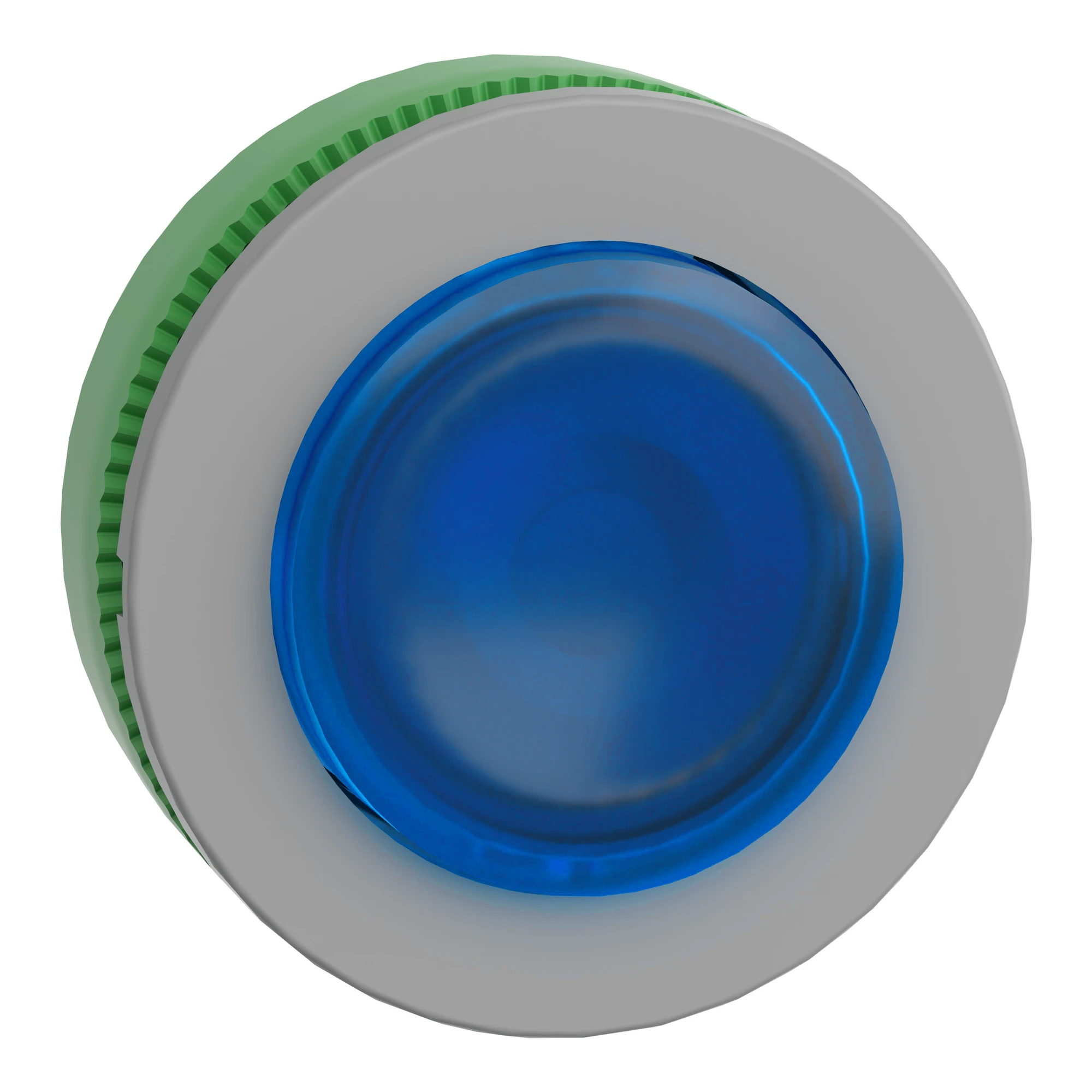 Schneider Electric ZB5FH63C0 Illuminated Push Button, Front Element, Harmony XB5F, Plastic, 30mm, Light Grey, Blue, Projecting, Unlabeled, Latching (img_001) Schneider Electric ZB5FH63C0 Illuminated Push Button, Front Element, Harmony XB5F, Plastic, 30mm, Light Grey, Blue, Projecting, Unlabeled, Latching (img_001)