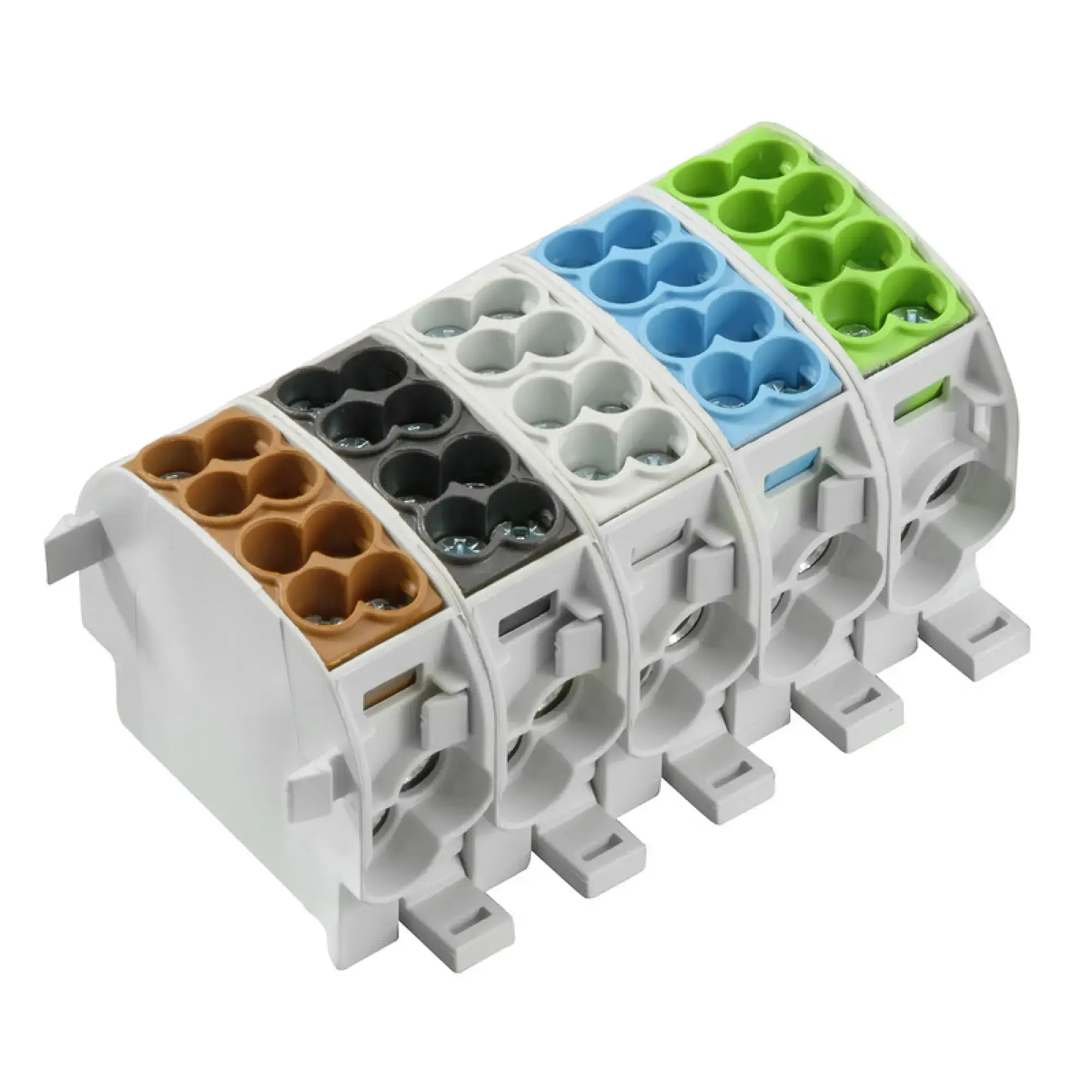 Weidmüller 8000122110 Multi-tier modular terminal, Screw connection, Miscellaneous, 25 mm², Number of connections: 20, Number of levels: 1, V-0, Wemid (img_001) Weidmüller 8000122110 Multi-tier modular terminal, Screw connection, Miscellaneous, 25 mm², Number of connections: 20, Number of levels: 1, V-0, Wemid (img_001)