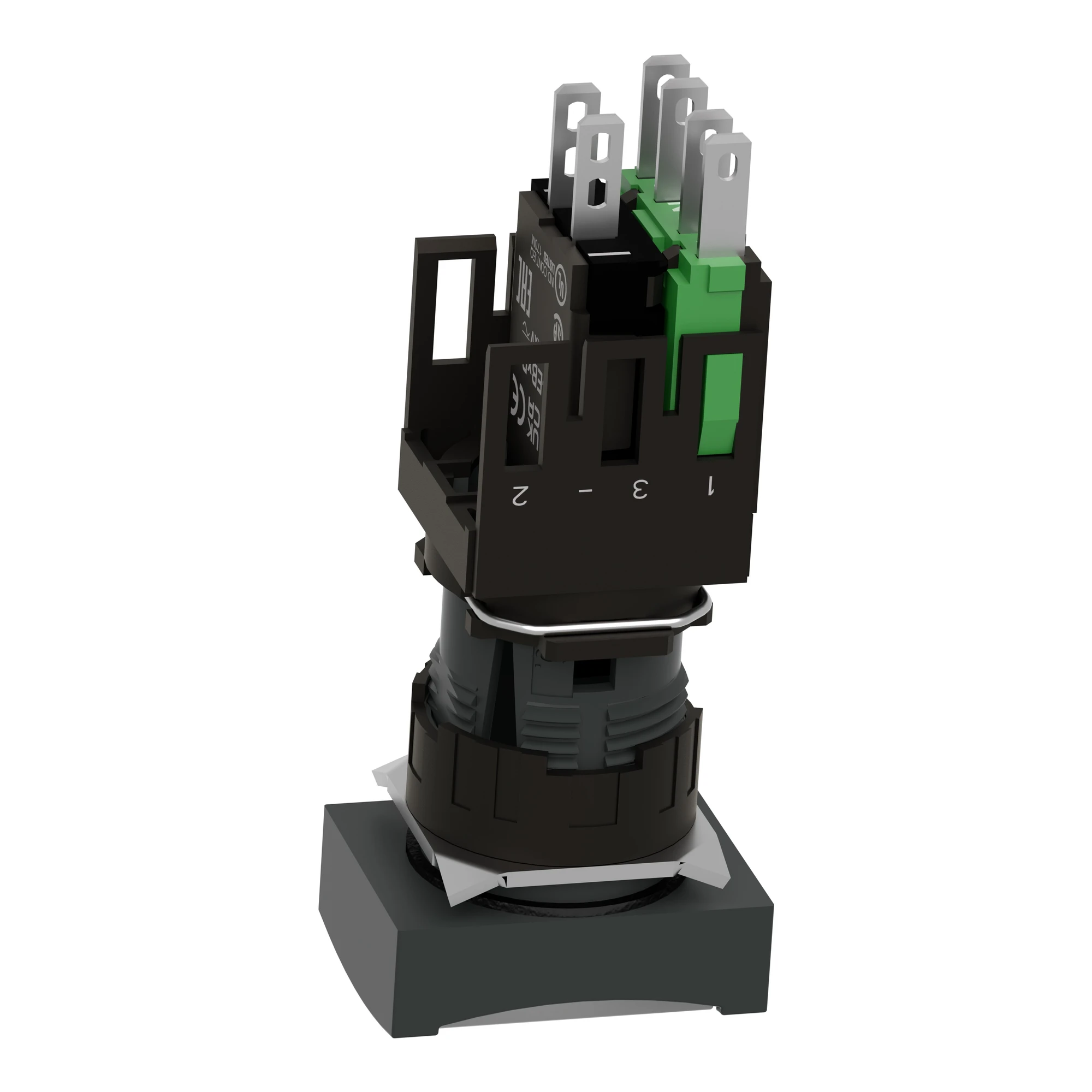 Schneider Electric XB6DW1B1B Illuminated push-button switch, white Ø 16, flat, non-latching, 24 V, 1NO (img_007) Schneider Electric XB6DW1B1B Illuminated push-button switch, white Ø 16, flat, non-latching, 24 V, 1NO (img_007)