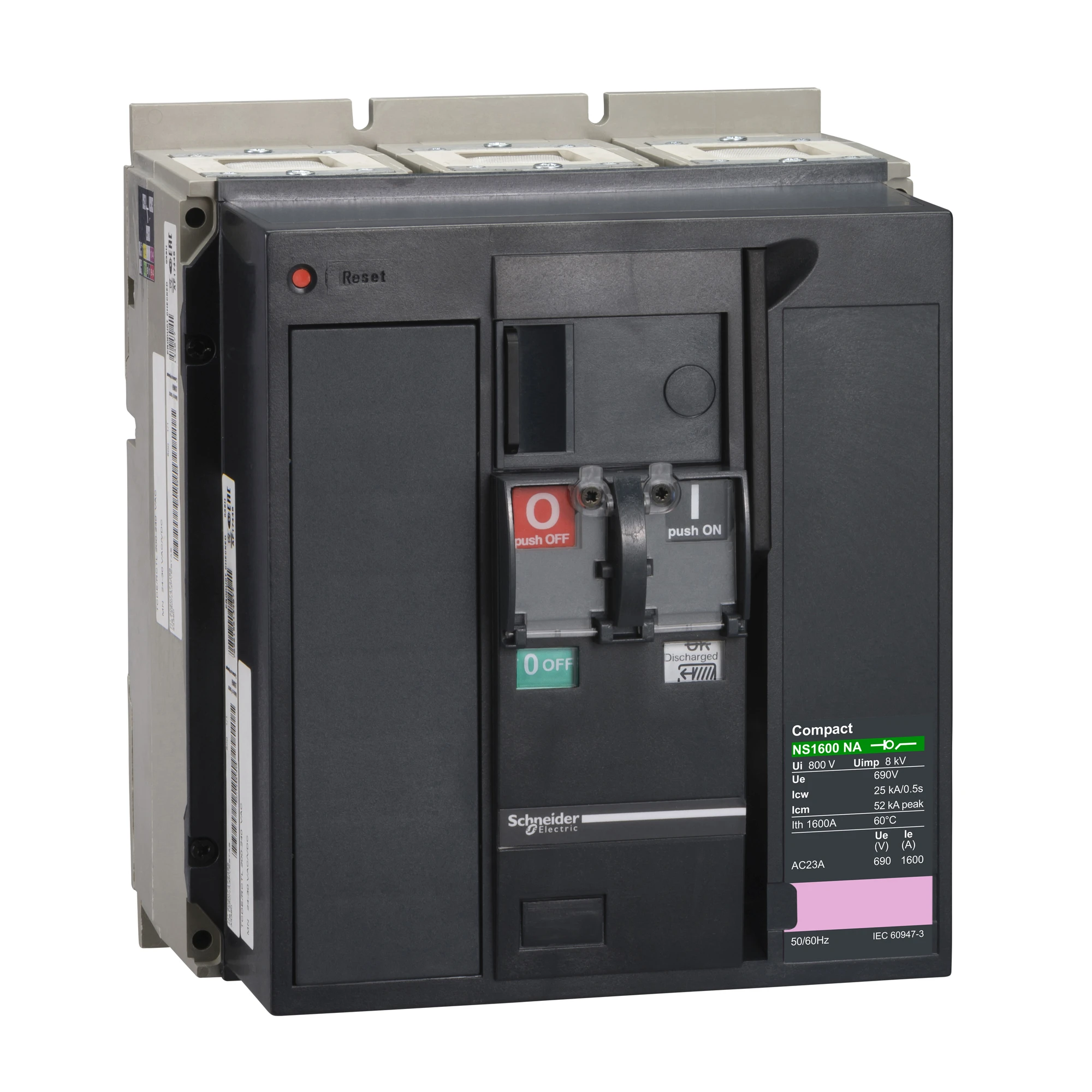 Schneider Electric 33448 Load Break Switch ComPact NS1600 NA, 3P, 1600A/690V AC Electric Control (img_001) Schneider Electric 33448 Load Break Switch ComPact NS1600 NA, 3P, 1600A/690V AC Electric Control (img_001)