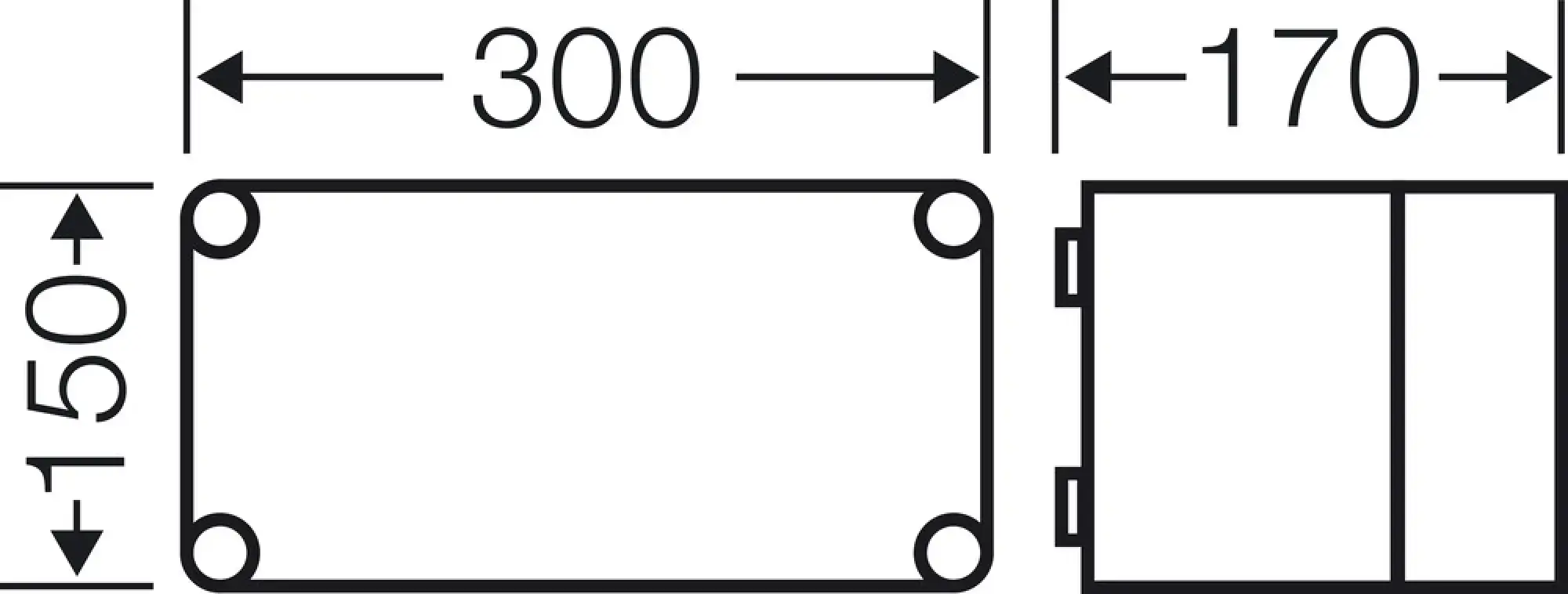 Hensel 2000007 Mi-Leergehäuse, Einbaumaße 275x125x146mm, nicht durchsicht. Deckel Mi 0101 (img_004) Hensel 2000007 Mi-Leergehäuse, Einbaumaße 275x125x146mm, nicht durchsicht. Deckel Mi 0101 (img_004)