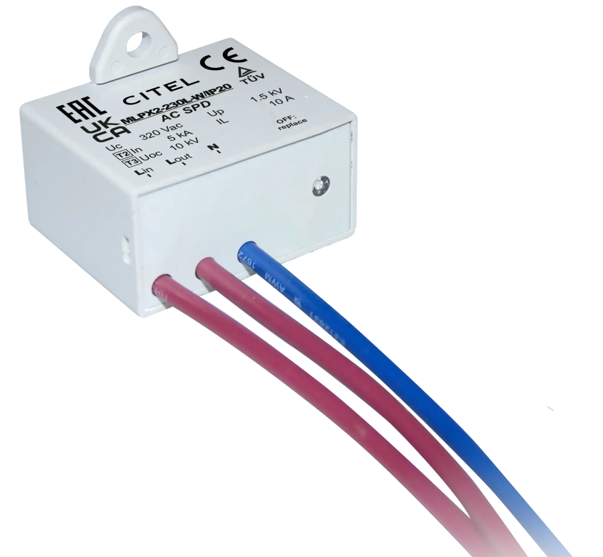 Citel 711218 Überspannungsschutz für einphasige 230 V LED-Systeme, SK2, mit VG in IP65 (img_001) Citel 711218 Überspannungsschutz für einphasige 230 V LED-Systeme, SK2, mit VG in IP65 (img_001)