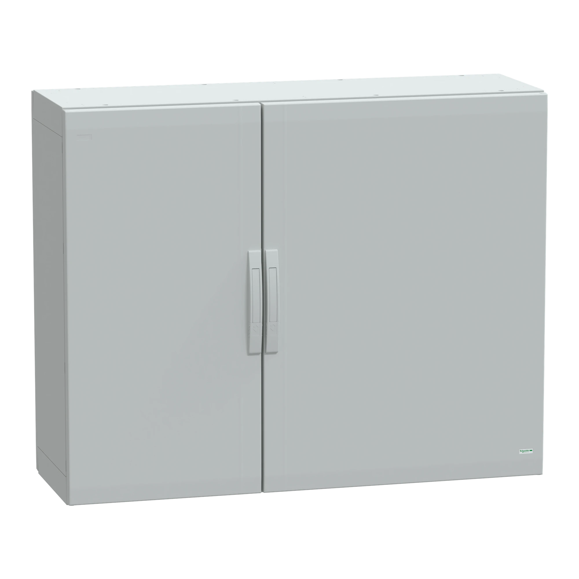 Schneider Electric NSYPLA10124G Polyester enclosure floor standing PLA completely sealed 1000x1250x420mm IP65, fully doors (img_001)
