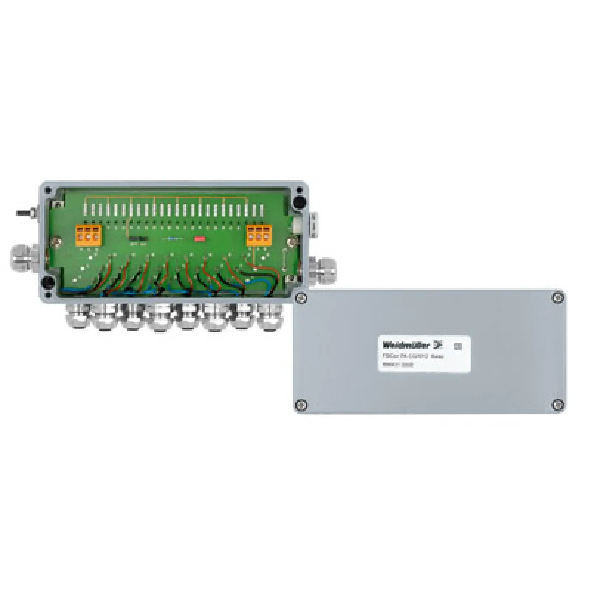 Weidmüller 8564310000 Field bus distributor, 8-way distributor, Housing main material: Aluminium, AISi12, Aluminum, Profibus-PA, Foundation Fieldbus (img_002)