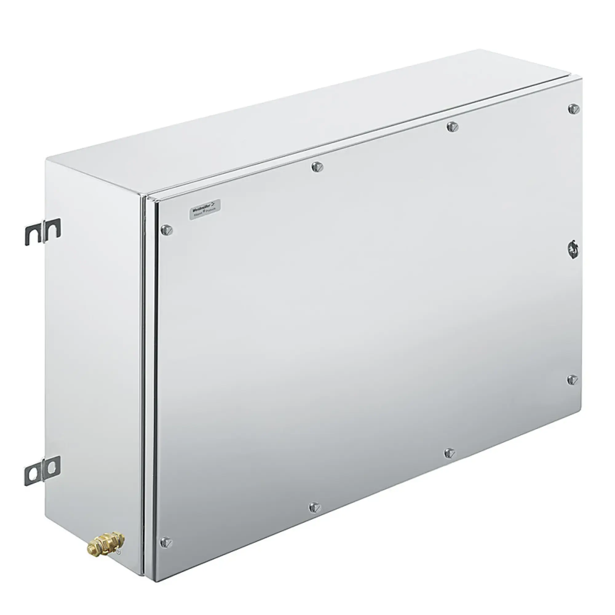 Weidmüller 2698060000 Ex metal housing, 620 x 450 x 200 mm, electropolished, Flange plate: No, 4 hinges and M6 hex-head slotted screws SW10 (img_001) Weidmüller 2698060000 Ex metal housing, 620 x 450 x 200 mm, electropolished, Flange plate: No, 4 hinges and M6 hex-head slotted screws SW10 (img_001)