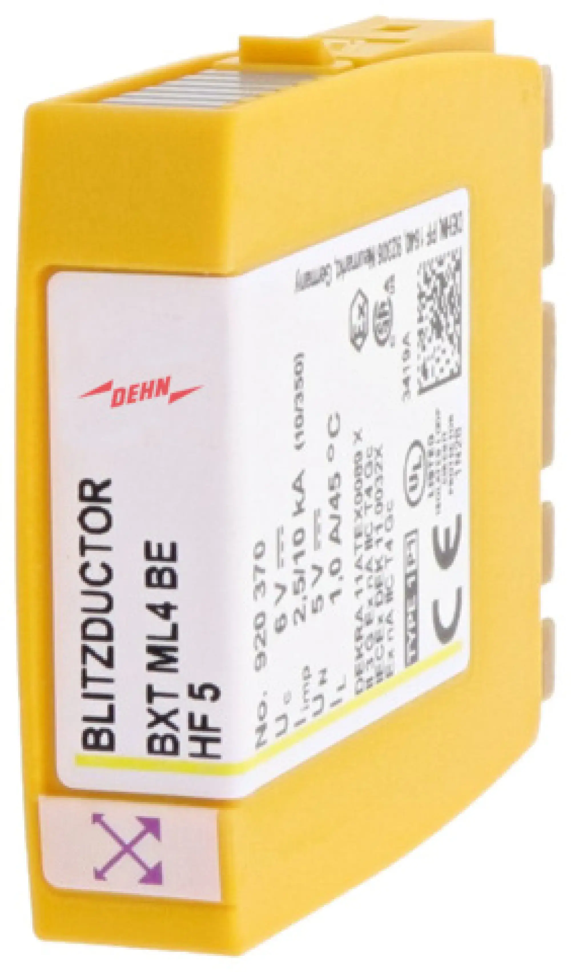 Dehn 920370 Combined arrester module for 4 single lines BLITZDUCTOR XT with LifeCheck (img_001)