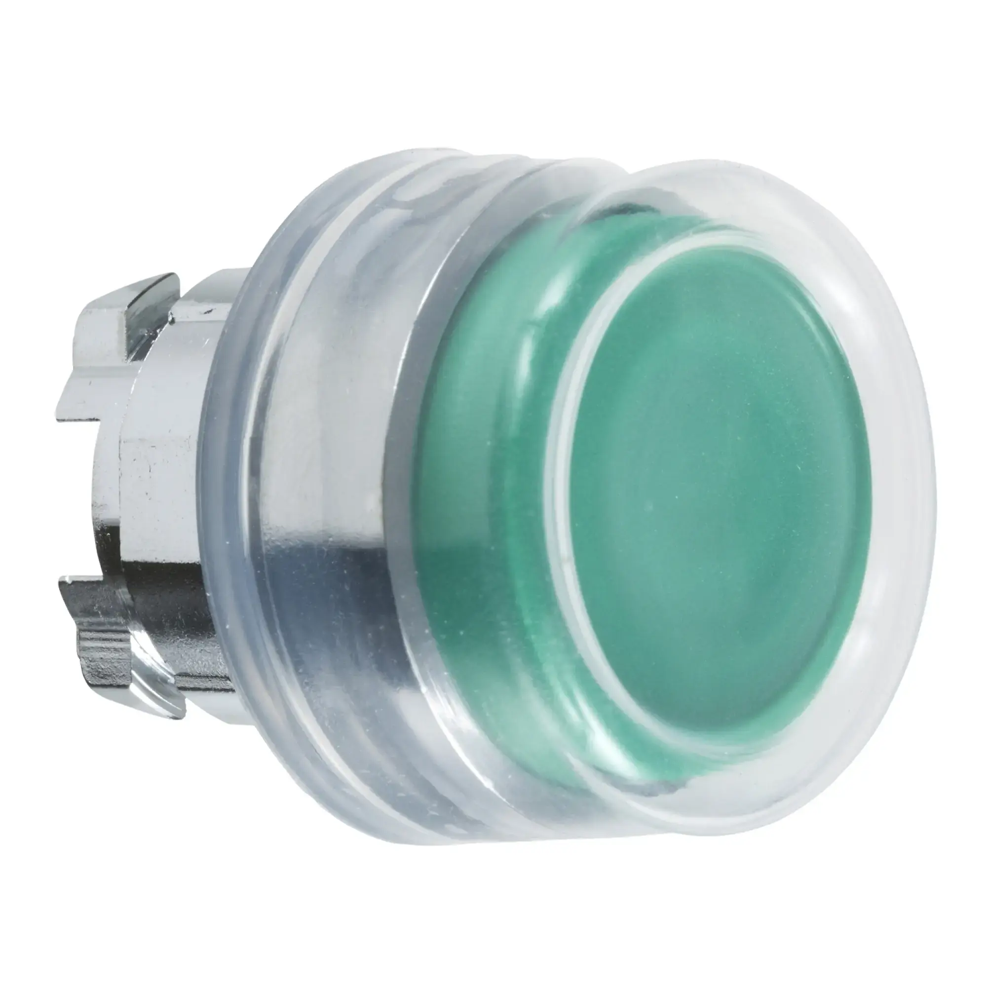 Schneider Electric ZB4BP38 Pushbutton, front element, Harmony XB4, metal, 22mm, green, unmarked, momentary, with protective cap, for insert label (img_010) Schneider Electric ZB4BP38 Pushbutton, front element, Harmony XB4, metal, 22mm, green, unmarked, momentary, with protective cap, for insert label (img_010)
