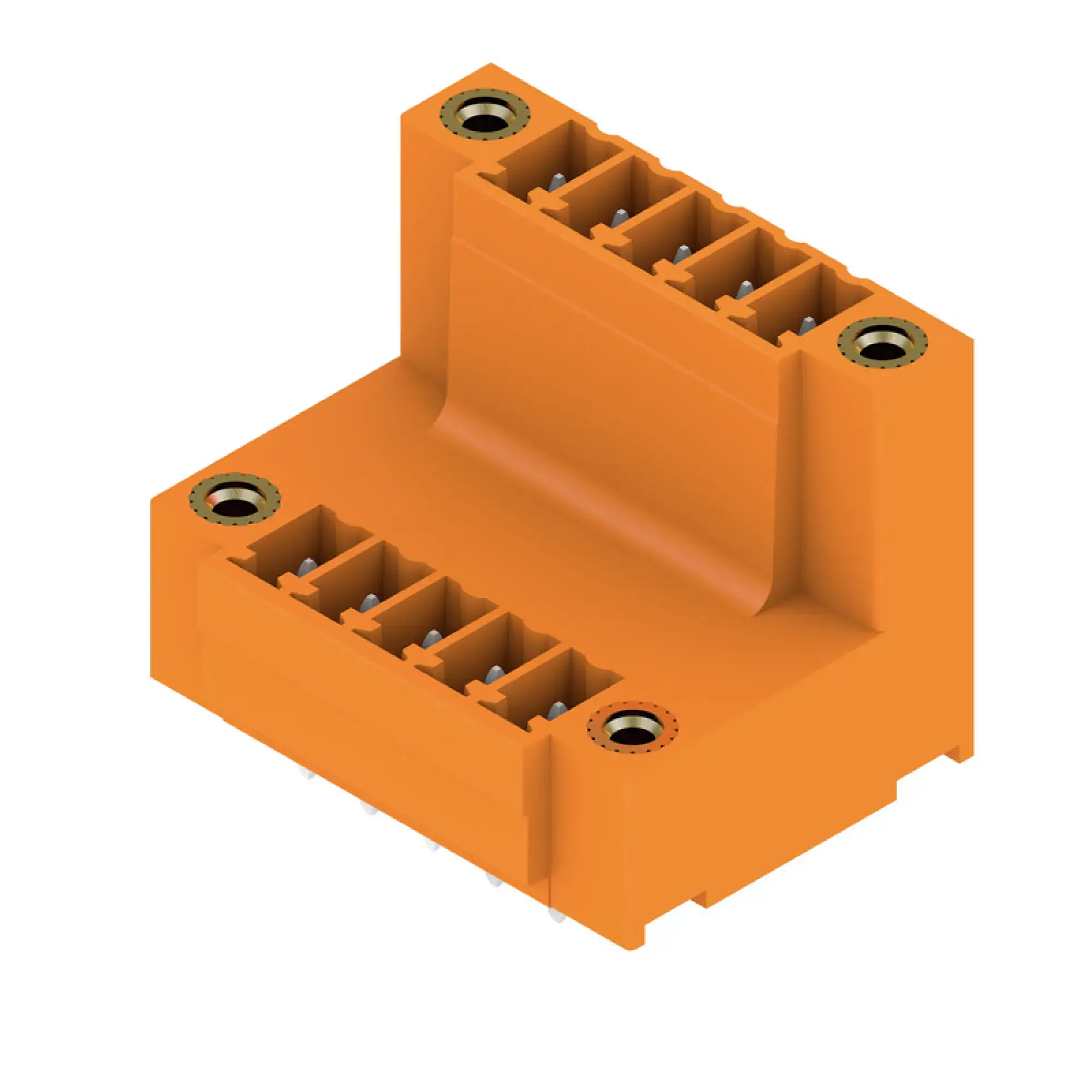 Weidmüller 1035020000 PCB connector (board connection), 160 V, 17.5 A, Pitch in mm: 3.81, Number of poles: 10, THT solder connection, Box (img_001)