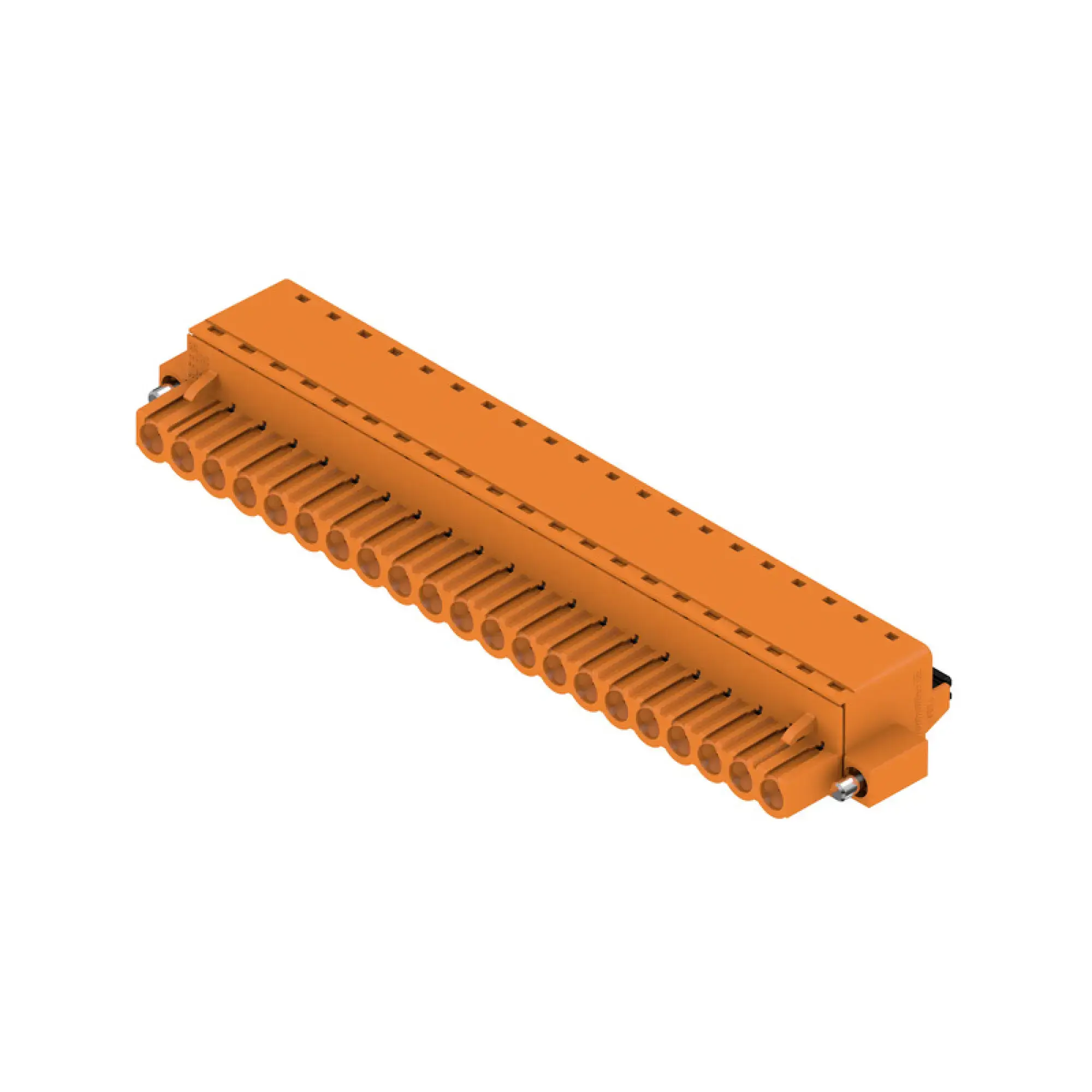 Weidmüller 1013290000 PCB connector (wire connection), 320 V, 24 A, Pitch in mm: 5.08, 3.31 mm², Number of poles: 21, PUSH IN with actuator, Box (img_001)