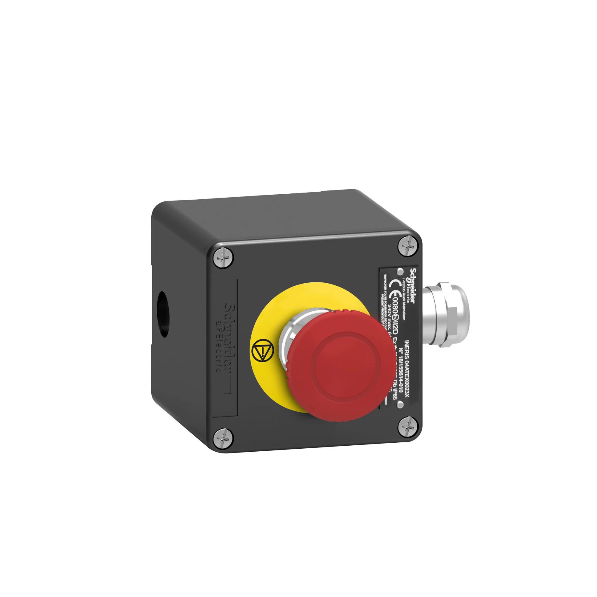 Schneider Electric XAWF198EX ATEX pushbutton station (metal) 1 emergency stop button (img_001) Schneider Electric XAWF198EX ATEX pushbutton station (metal) 1 emergency stop button (img_001)