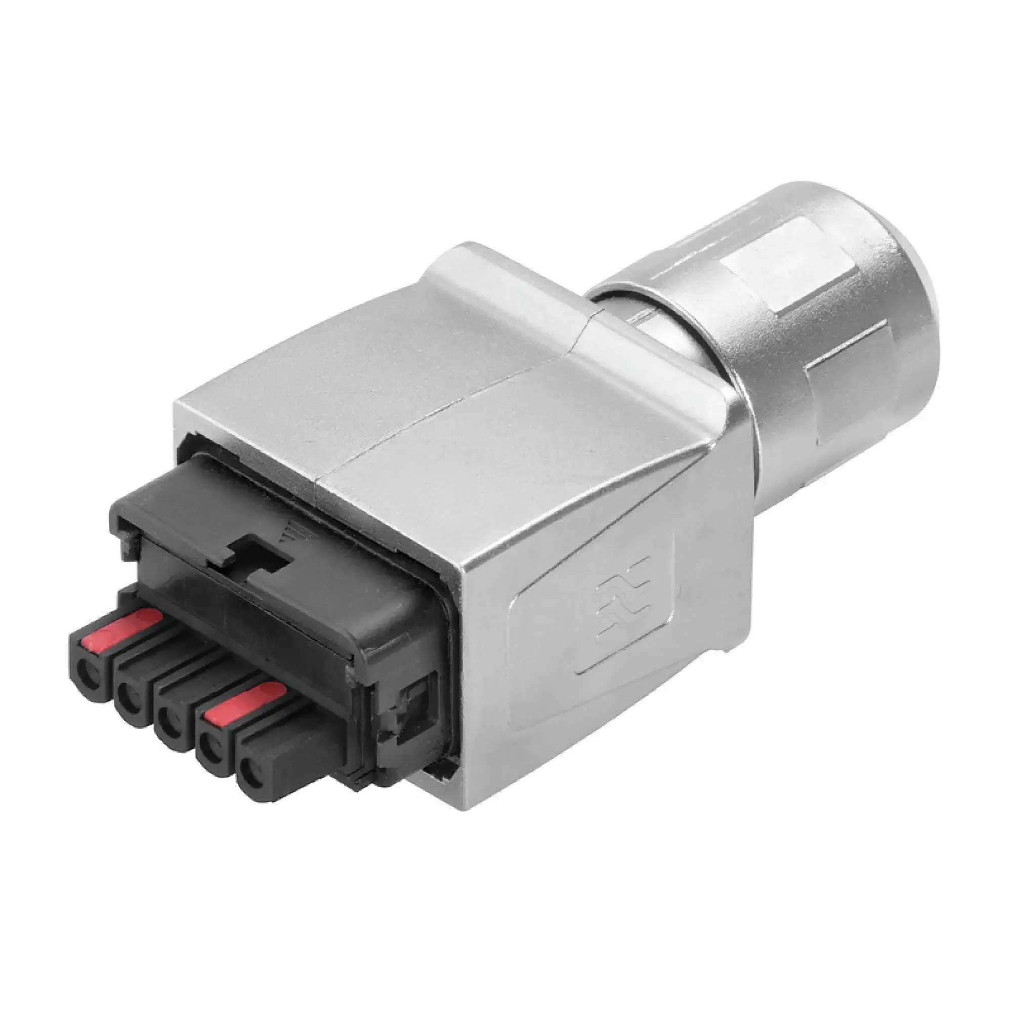 Weidmüller 2465440000 Power plug-in connector (industrial ethernet), Power connector, Plug, Colour: Silver grey, IP65, IP67, Number of poles: 5 (img_001) Weidmüller 2465440000 Power plug-in connector (industrial ethernet), Power connector, Plug, Colour: Silver grey, IP65, IP67, Number of poles: 5 (img_001)