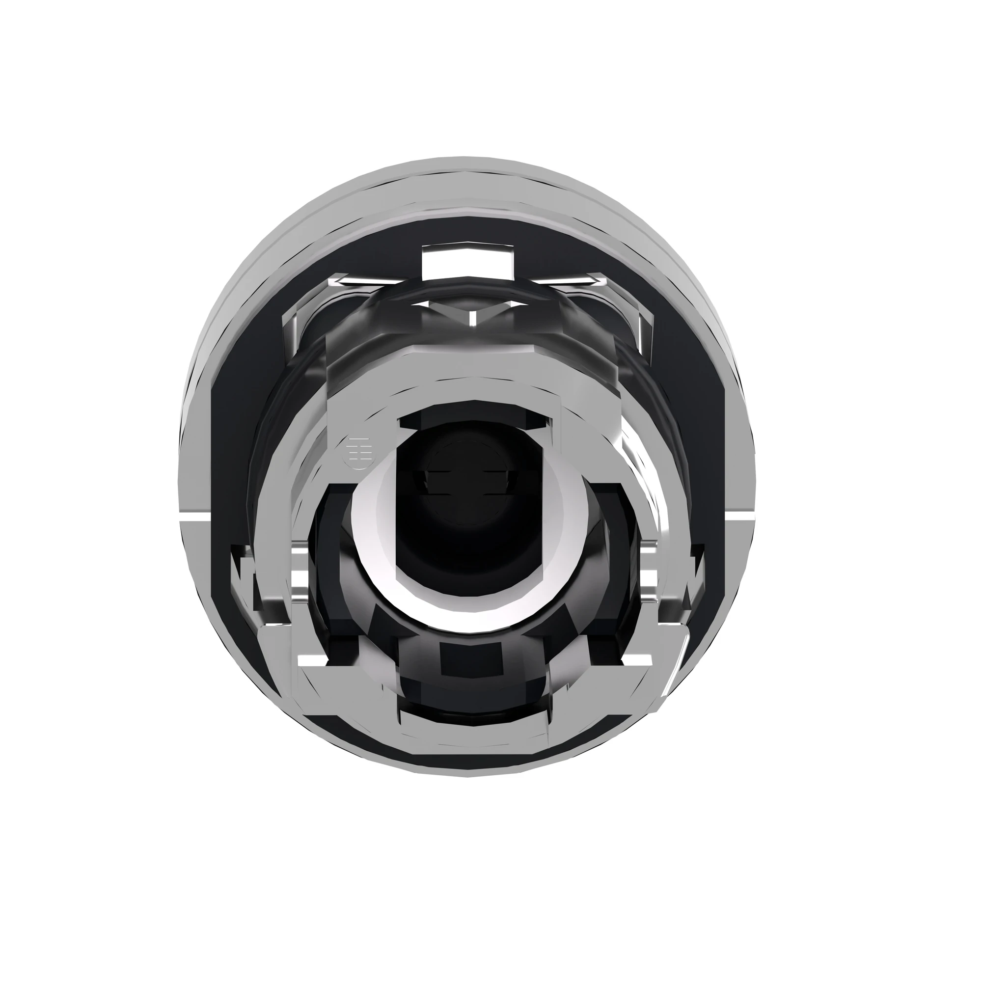 Schneider Electric ZB4BA18 Illuminated pushbutton, front element, Harmony XB4, metal, 22mm, white, momentary, for universal LED, for insert label (img_002) Schneider Electric ZB4BA18 Illuminated pushbutton, front element, Harmony XB4, metal, 22mm, white, momentary, for universal LED, for insert label (img_002)