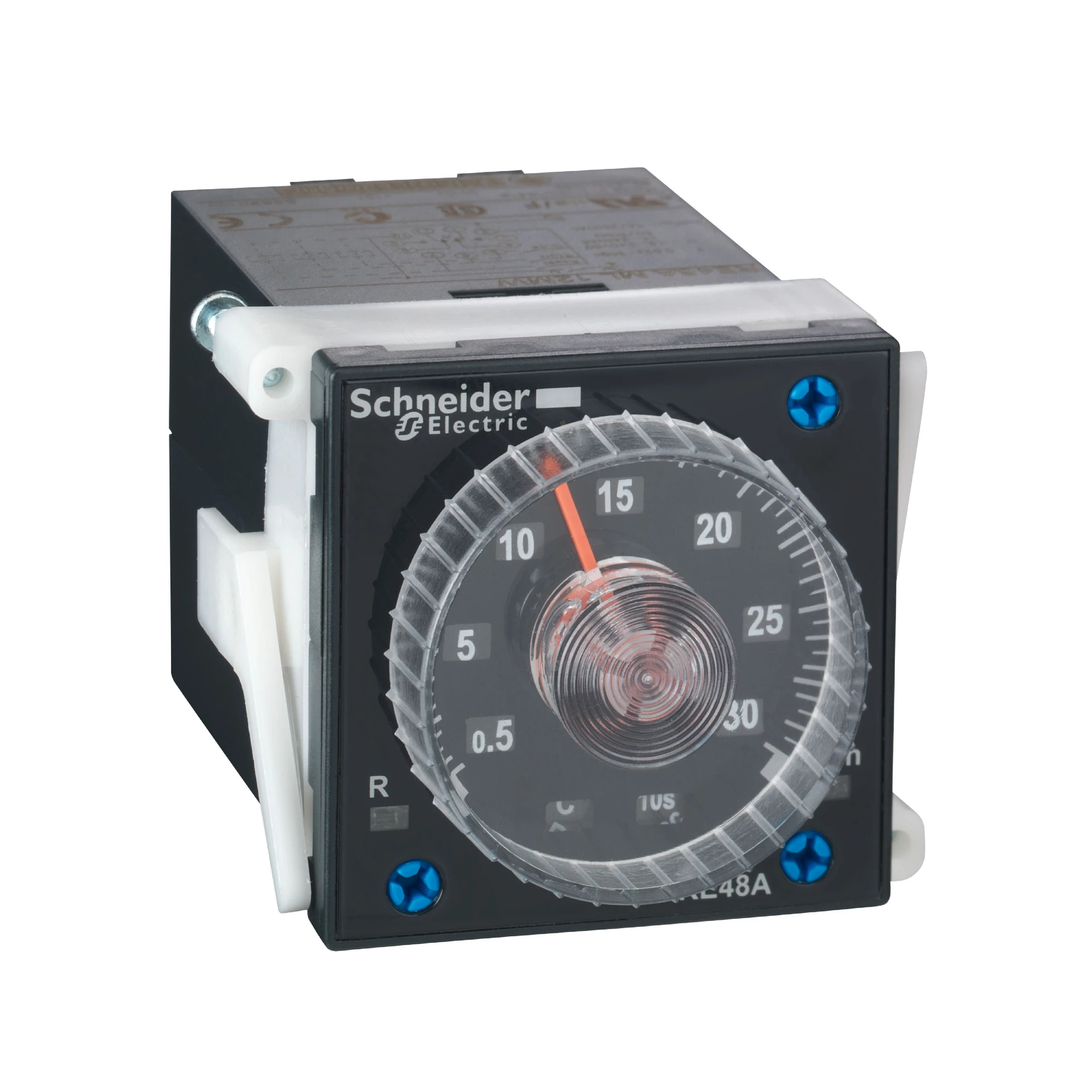 Schneider Electric RE48AML12MW Time relay 4 functions, 0.02 s-300 h, 2 W, 24-240VAC/DC, size 48x48 (img_001)