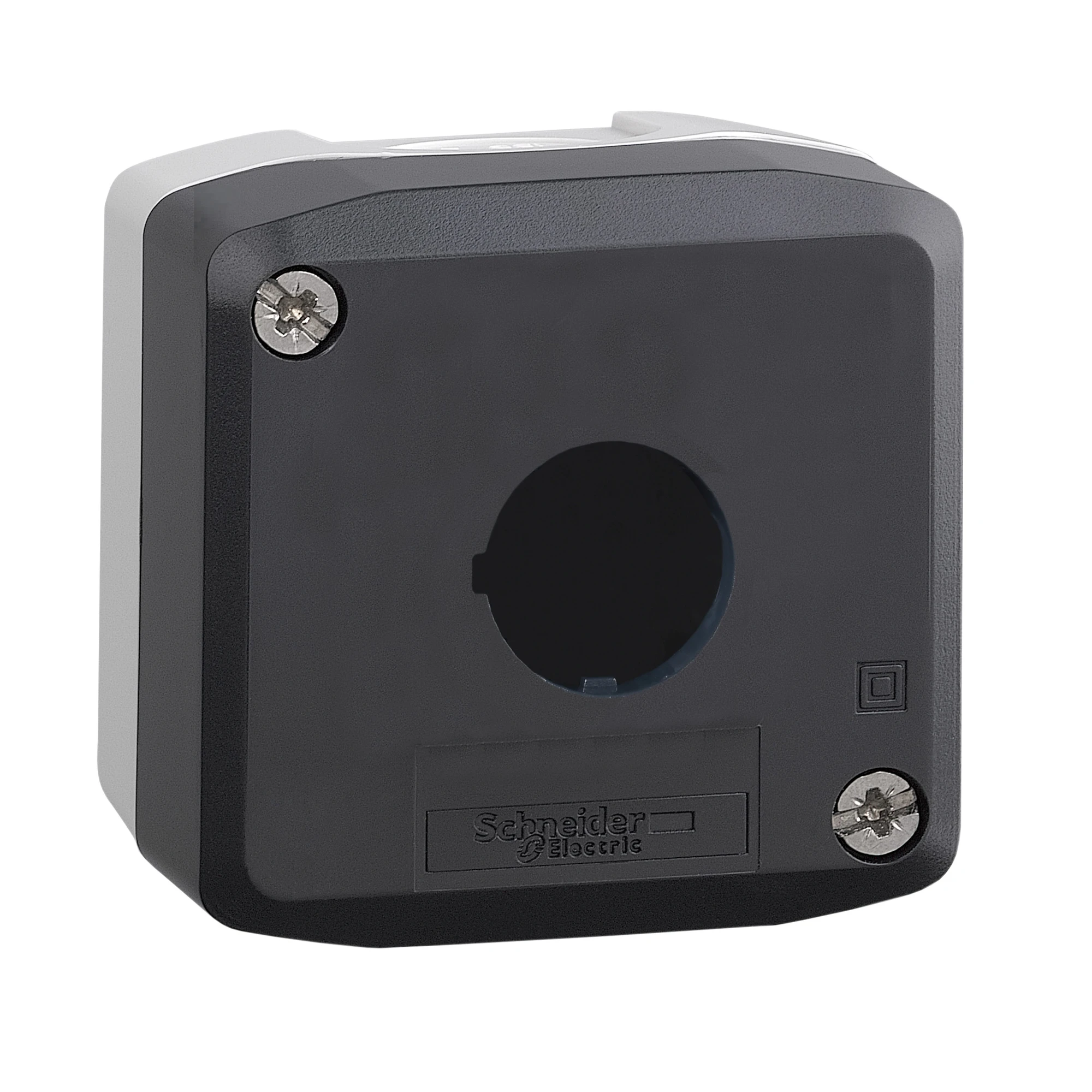 Schneider Electric XALD01CUST01 Empty enclosure XALD, 1 hole, plastic, customizable via configurator (img_001) Schneider Electric XALD01CUST01 Empty enclosure XALD, 1 hole, plastic, customizable via configurator (img_001)