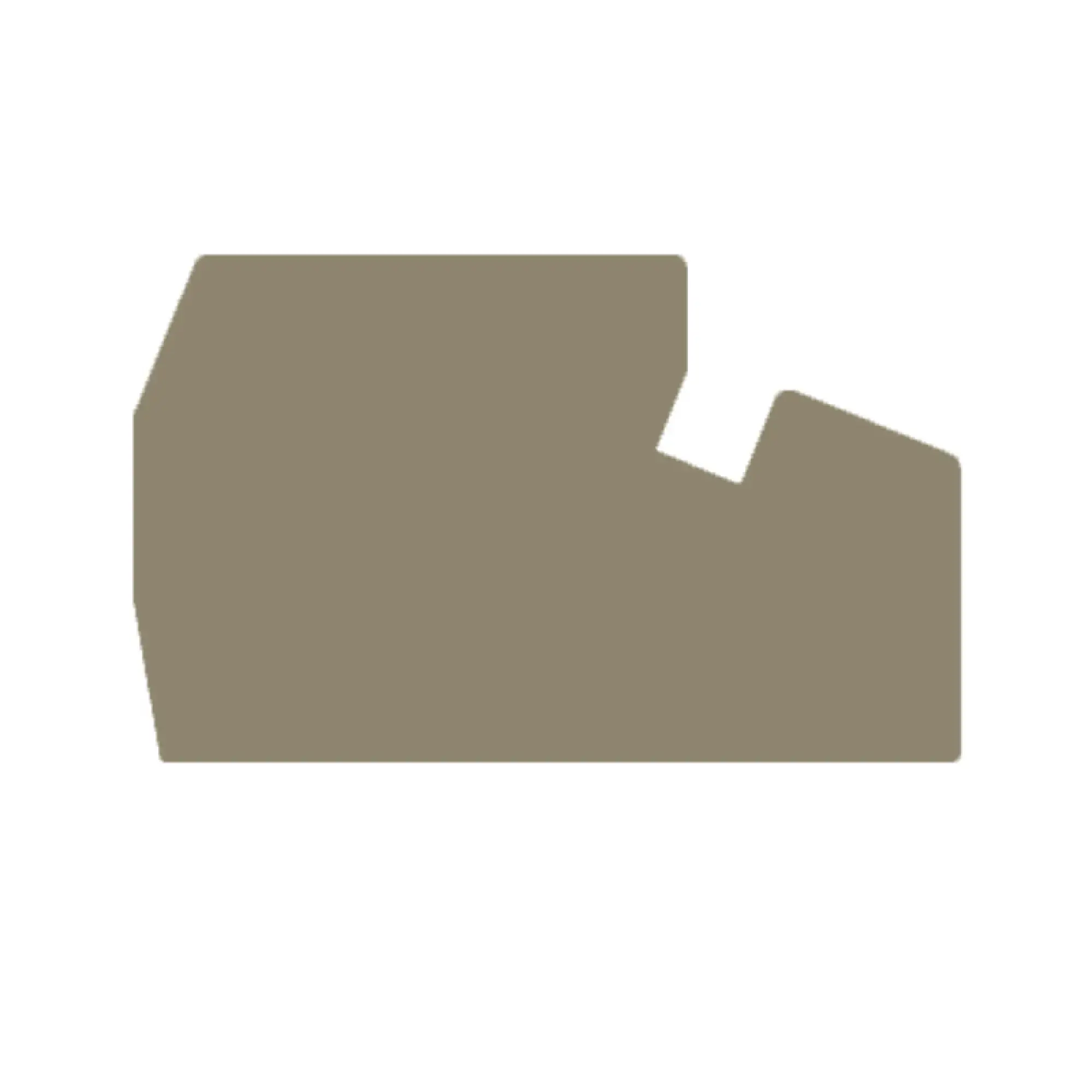 Weidmüller 1772970000 End plate (terminals), dark beige, Height: 65 mm, Width: 2.5 mm, V-0, Wemid (img_001)