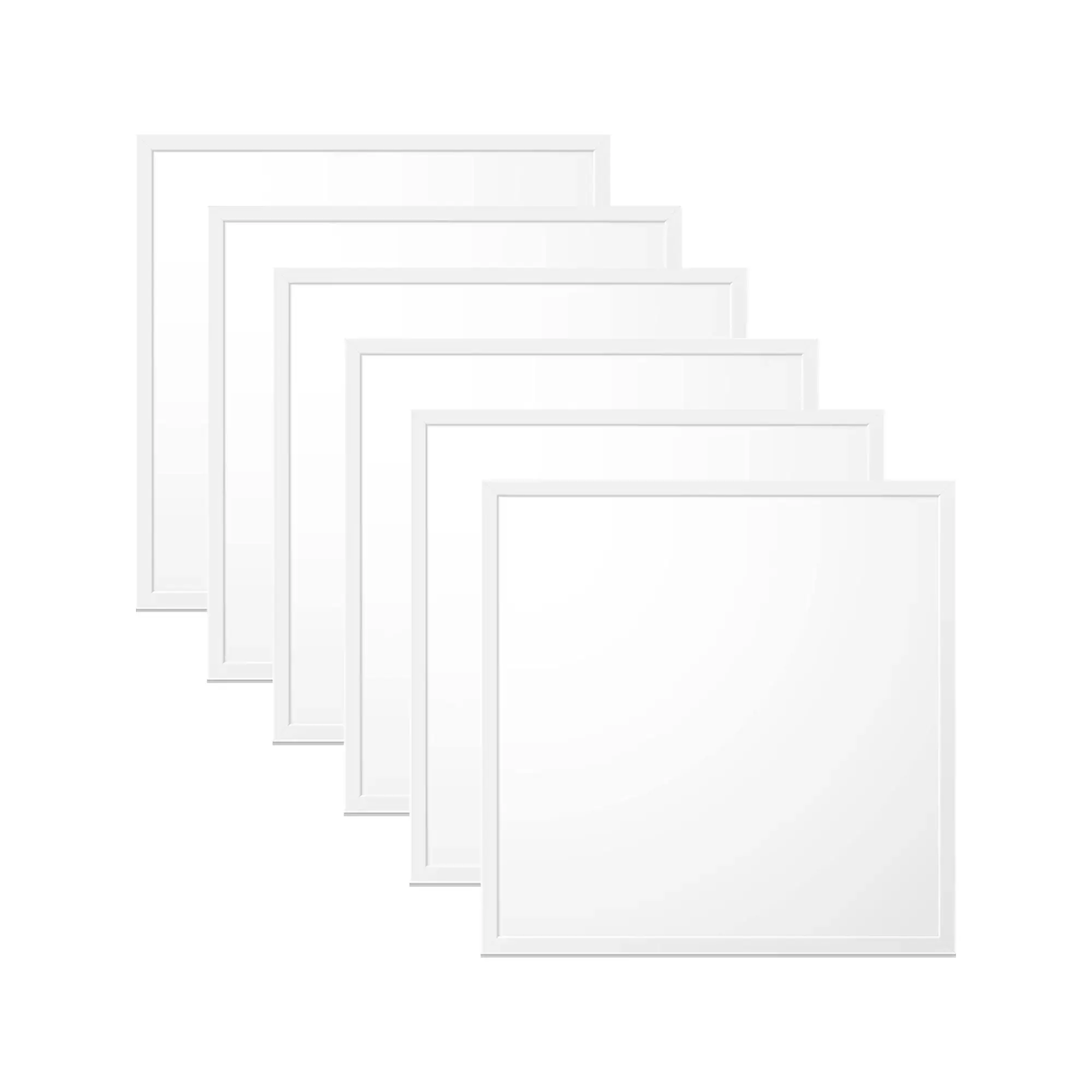WSU Lights WS000001518-6 6-pack LED Panel, 62x62, neutral white 4000K, 40W, 4400lm, UGR