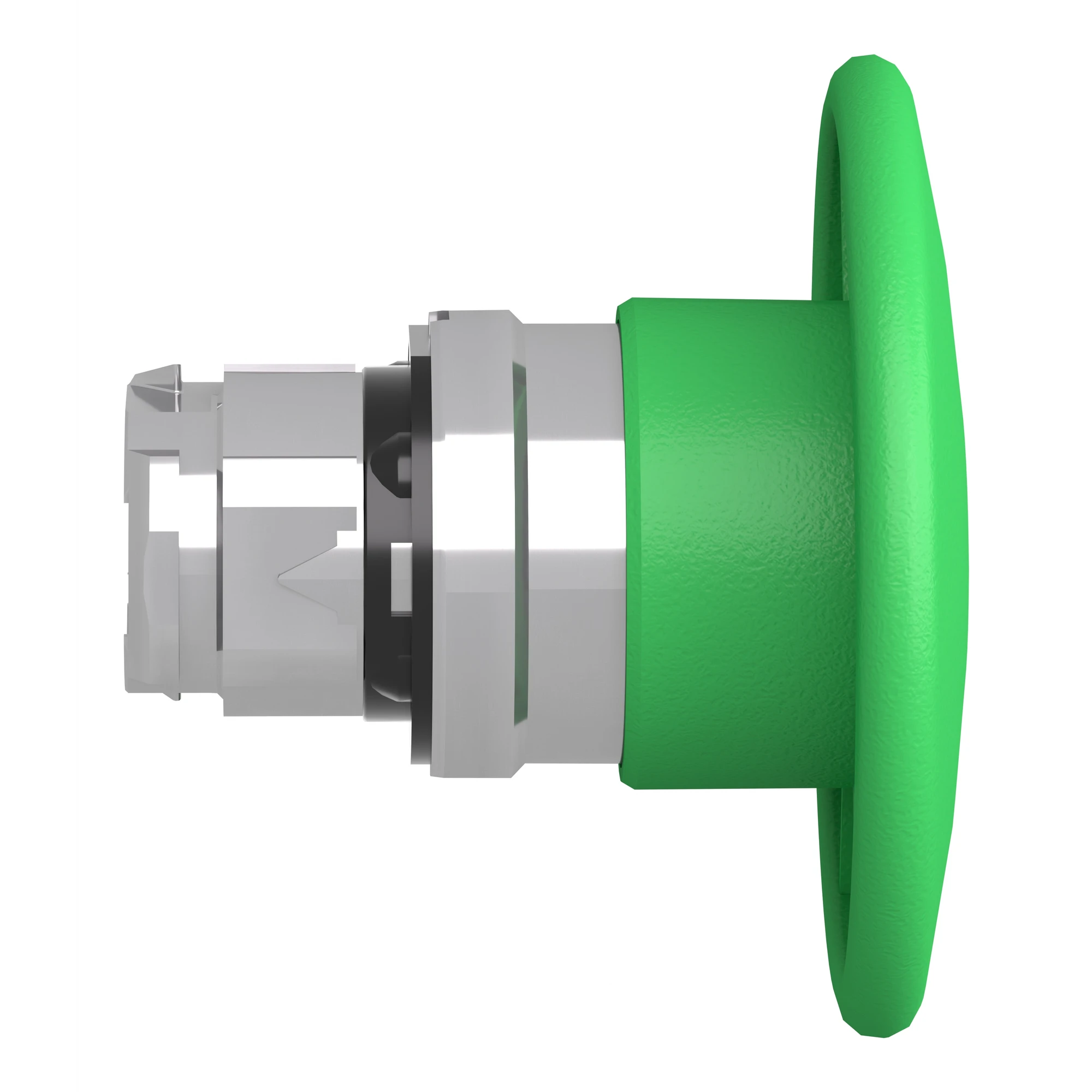 Schneider Electric ZB4BR3 Mushroom push button, front element, Harmony XB4, metal, 22mm, green, mushroom 60mm, unmarked, momentary (img_005) Schneider Electric ZB4BR3 Mushroom push button, front element, Harmony XB4, metal, 22mm, green, mushroom 60mm, unmarked, momentary (img_005)