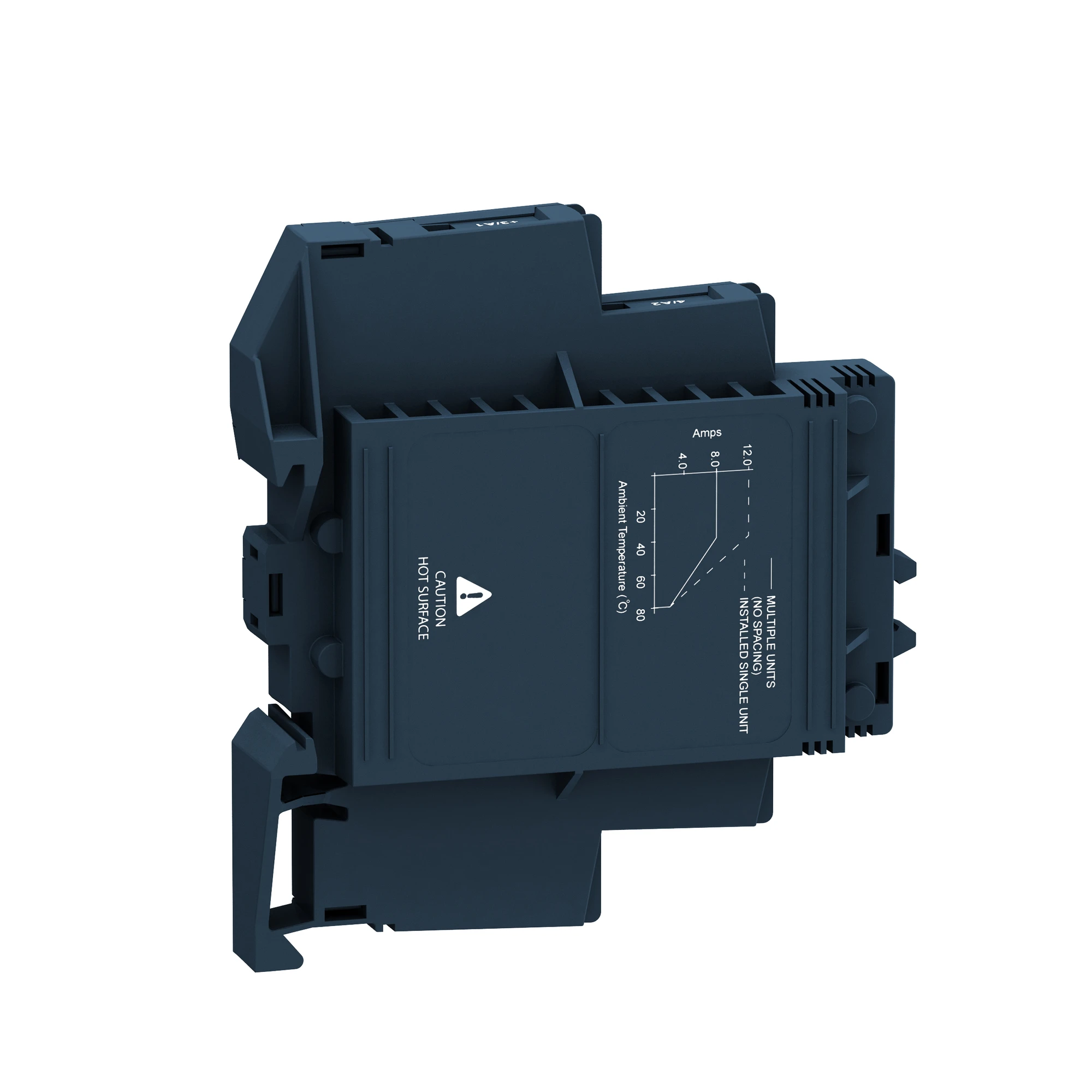 Schneider Electric SSM1A312BD Semiconductor relay, DIN rail, I: 4-32 VDC, O: 48-600 VAC, 12 A, zero voltage switching (img_003)