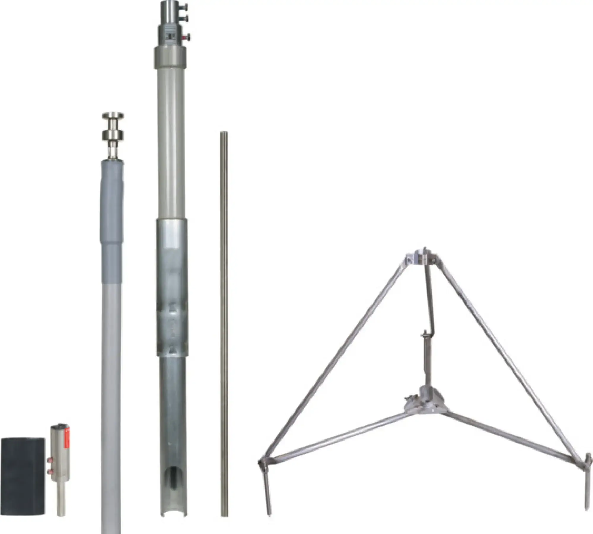 Dehn 819381 HVI Con. D 23mm Cu w. supp. tube L 3200mm air-term. rod L 1000mm a. tripod -KIT- (img_002)