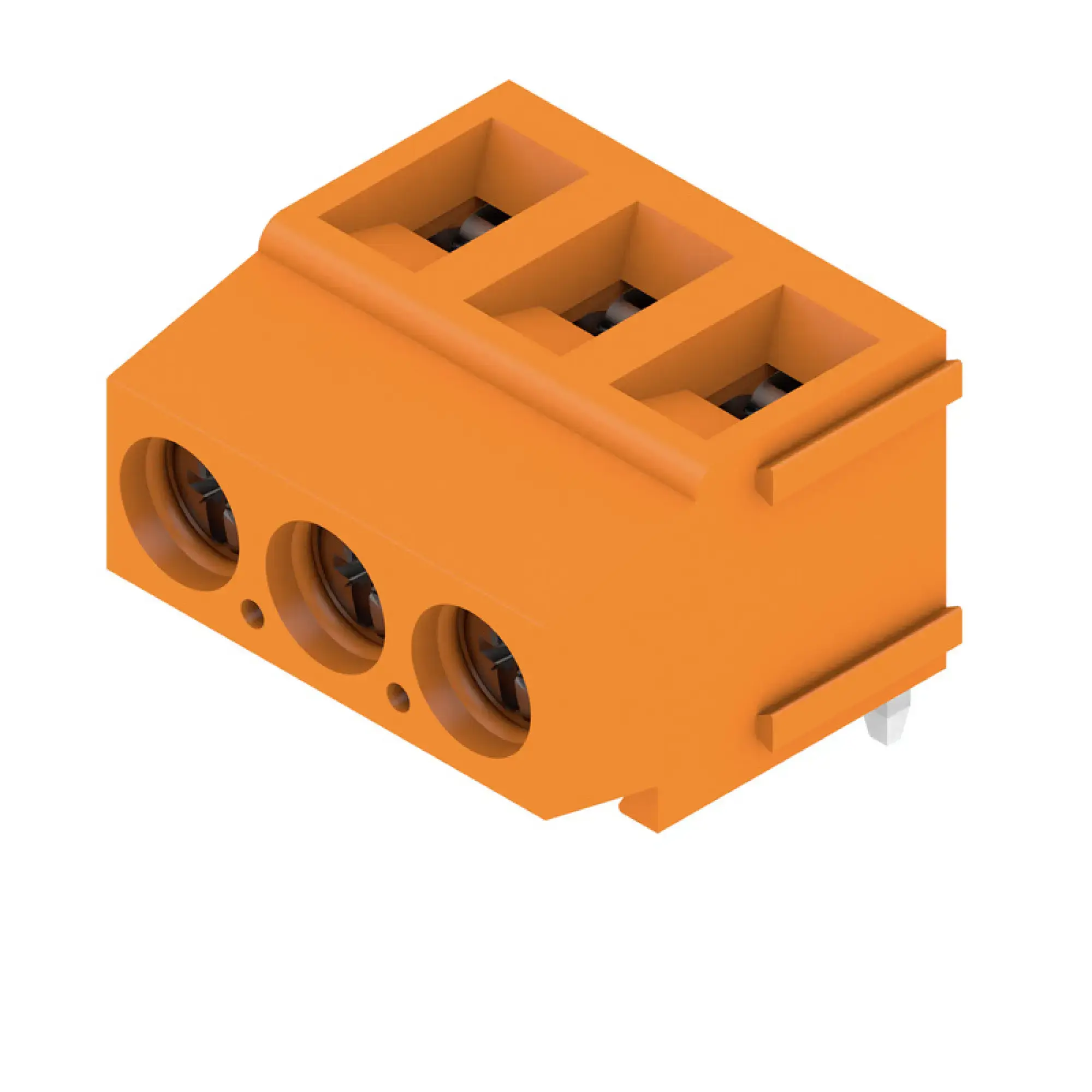 Weidmüller 1715340000 PCB terminal, 320 V, 17.5 A, Pitch in mm: 5.00, 2.5 mm², Number of poles: 3, Clamping yoke connection, THT solder connection, 180°, Box (img_001) Weidmüller 1715340000 PCB terminal, 320 V, 17.5 A, Pitch in mm: 5.00, 2.5 mm², Number of poles: 3, Clamping yoke connection, THT solder connection, 180°, Box (img_001)
