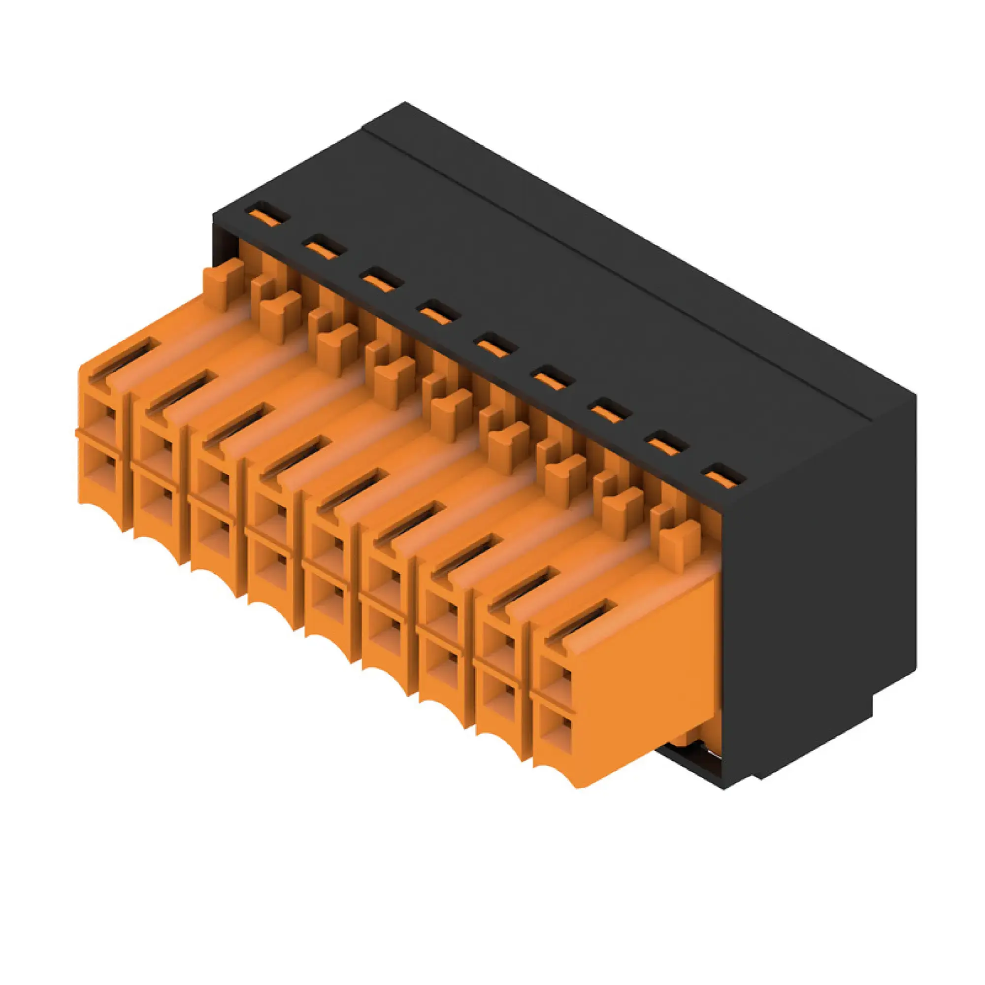 Weidmüller 1944650000 PCB connector (wire connection), 160 V, 10.6 A, Pitch in mm: 3.50, 1 mm², Number of poles: 18, Tension-clamp connection, Box (img_001) Weidmüller 1944650000 PCB connector (wire connection), 160 V, 10.6 A, Pitch in mm: 3.50, 1 mm², Number of poles: 18, Tension-clamp connection, Box (img_001)