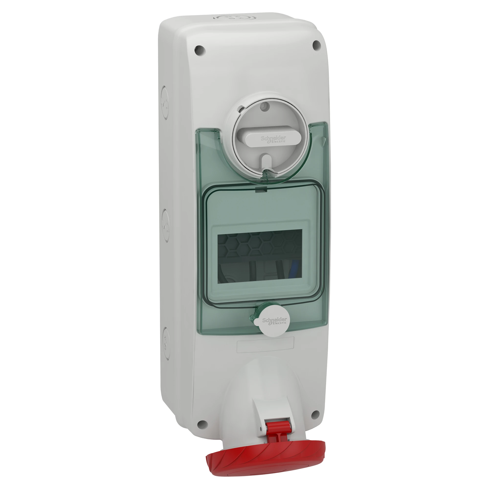 Schneider Electric PKB63Q535 Wall-mounted socket locked, 63A, 3p+N+E, 380-415 V AC, IP65 (img_001) Schneider Electric PKB63Q535 Wall-mounted socket locked, 63A, 3p+N+E, 380-415 V AC, IP65 (img_001)