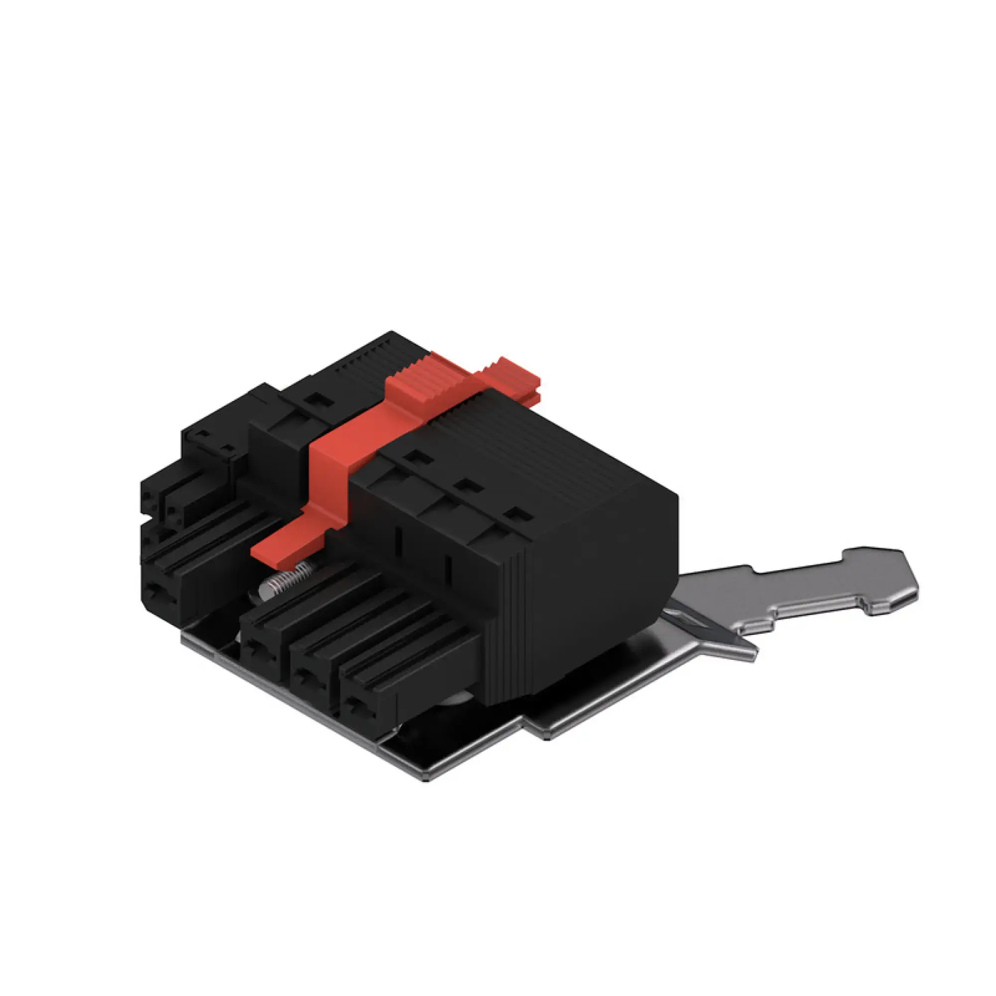 Weidmüller 2669610000 Hybrid connector (wire connection), 7.62 mm, Number of poles: 4, PUSH IN with actuator, PUSH IN without actuator (img_001)