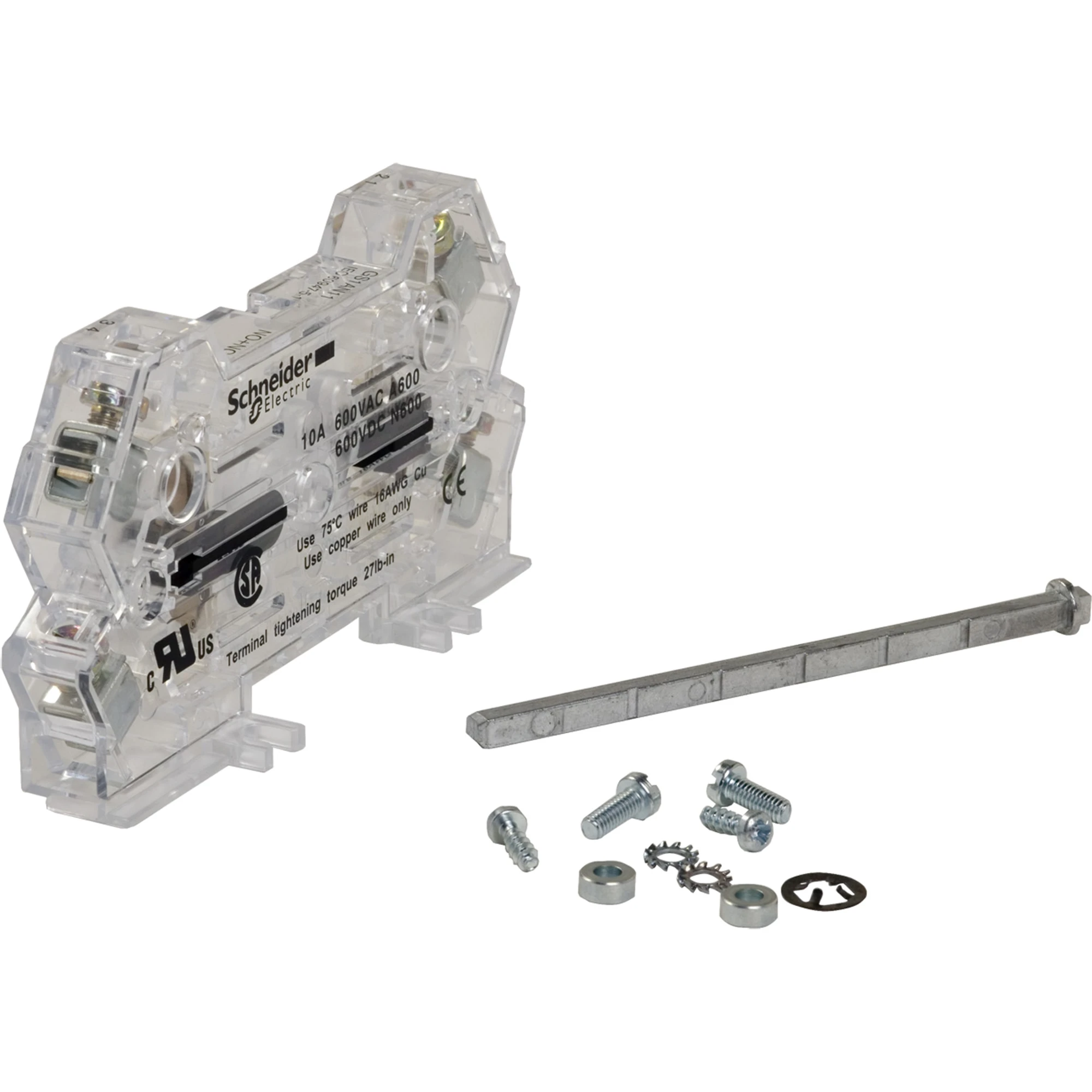 Schneider Electric GS1AN11 Auxiliary switch, TeSys GS, 1NO+1NC, front/right side, 50-1250A (img_001) Schneider Electric GS1AN11 Auxiliary switch, TeSys GS, 1NO+1NC, front/right side, 50-1250A (img_001)