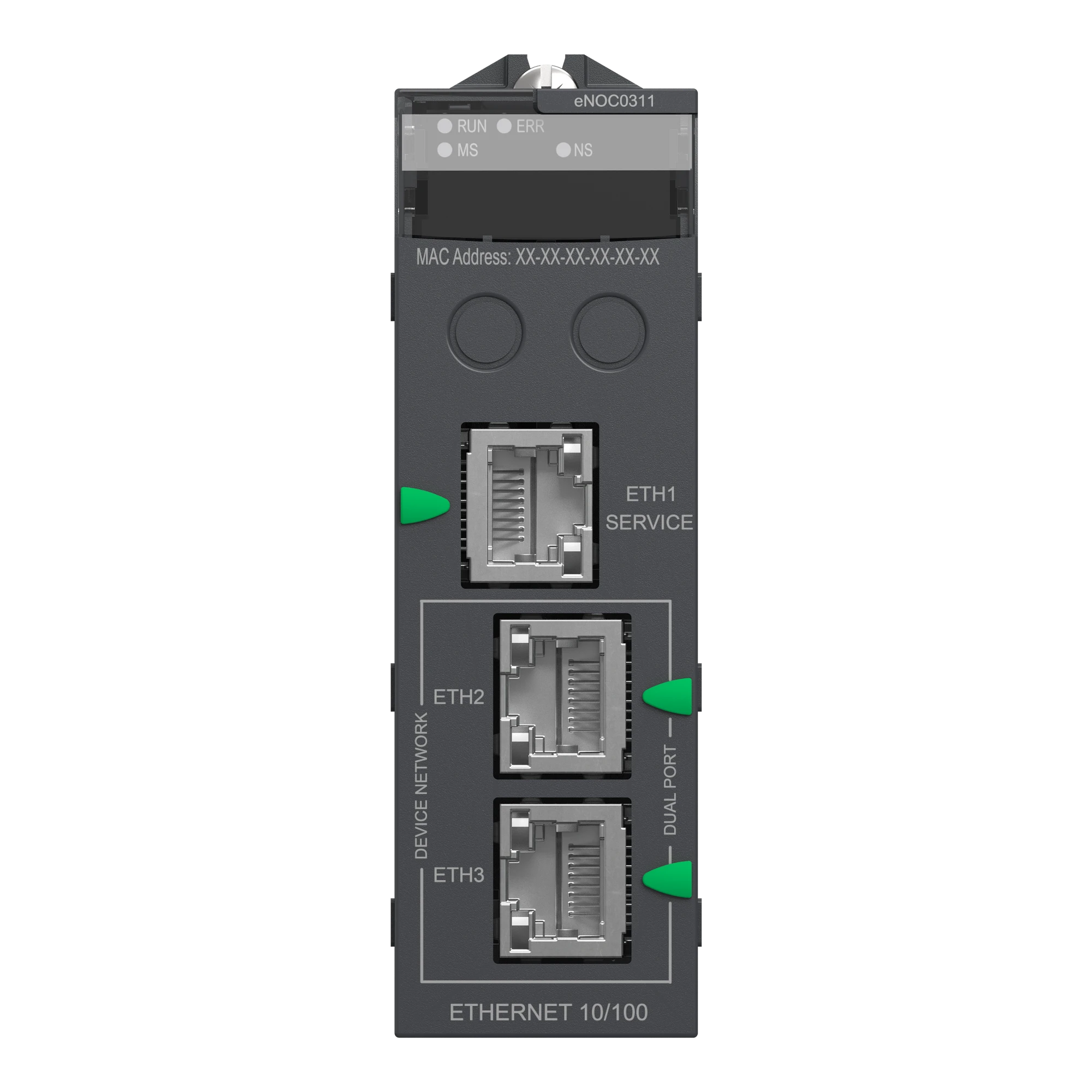 Schneider Electric BMENOC0311 Modicon M580 FactoryCast Module, Switch, Ethernet/IP, Modbus TCP, IO Scanner (img_003)