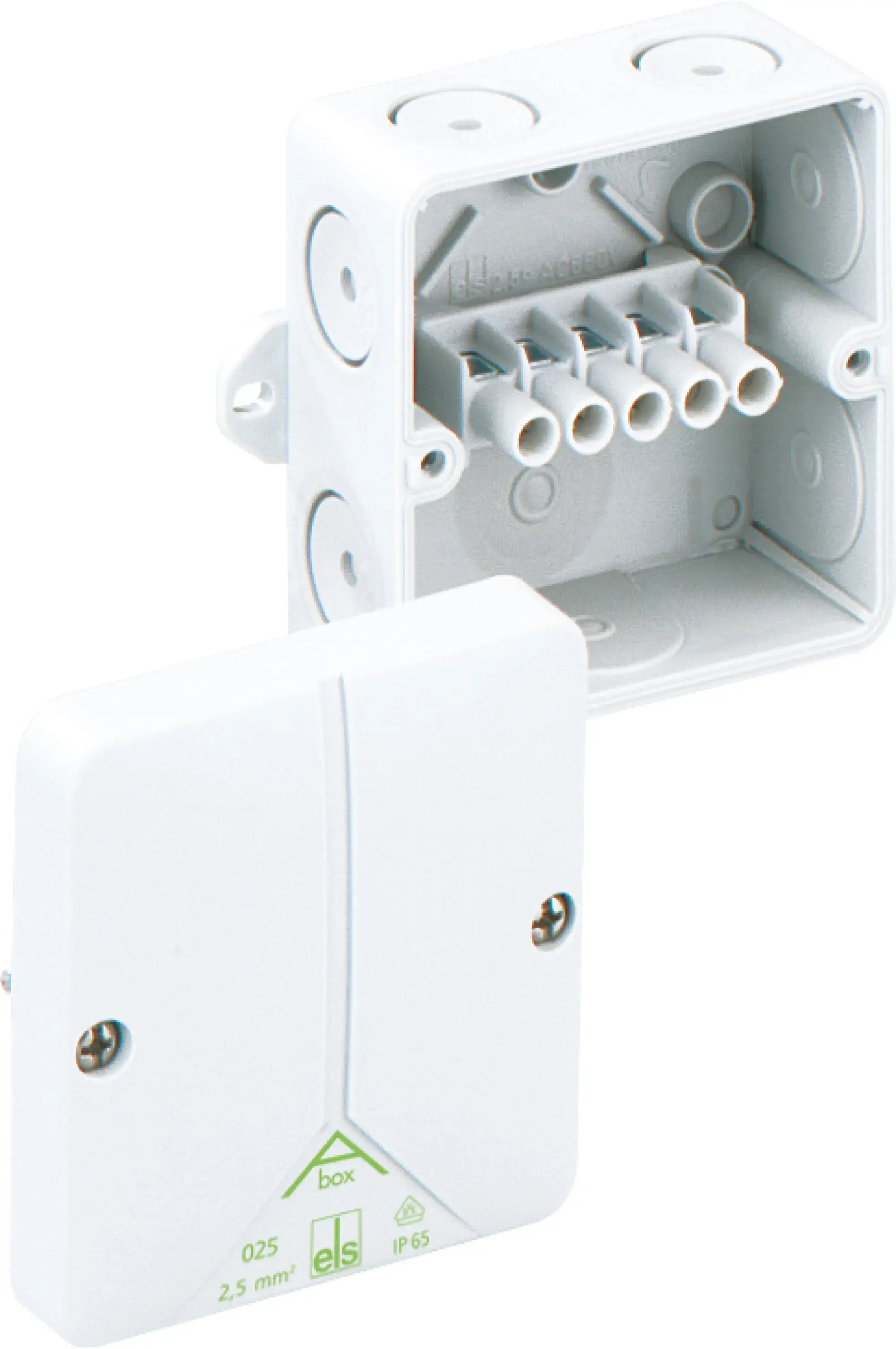 Spelsberg 80310701 Junction box, Type of protection IP65, Max. conductor cross section 2,5², Impact strength IK07, Protection class II, Ui 690V AC, VDE, Halogen free (img_001) Spelsberg 80310701 Junction box, Type of protection IP65, Max. conductor cross section 2,5², Impact strength IK07, Protection class II, Ui 690V AC, VDE, Halogen free (img_001)